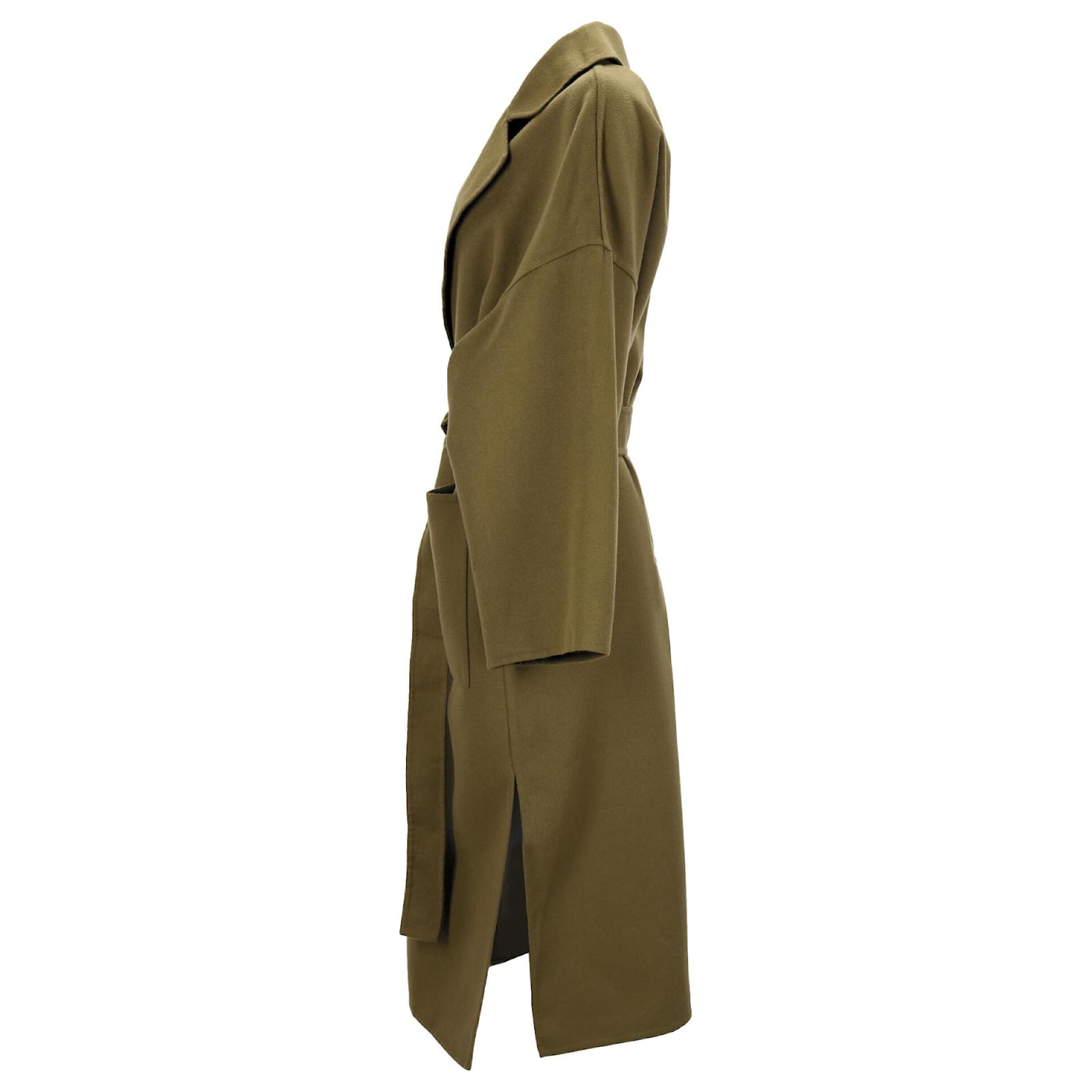 LOEWE★ Belted coat in wool and cashmere Loewe Belted wool and cashmere coat Loewe