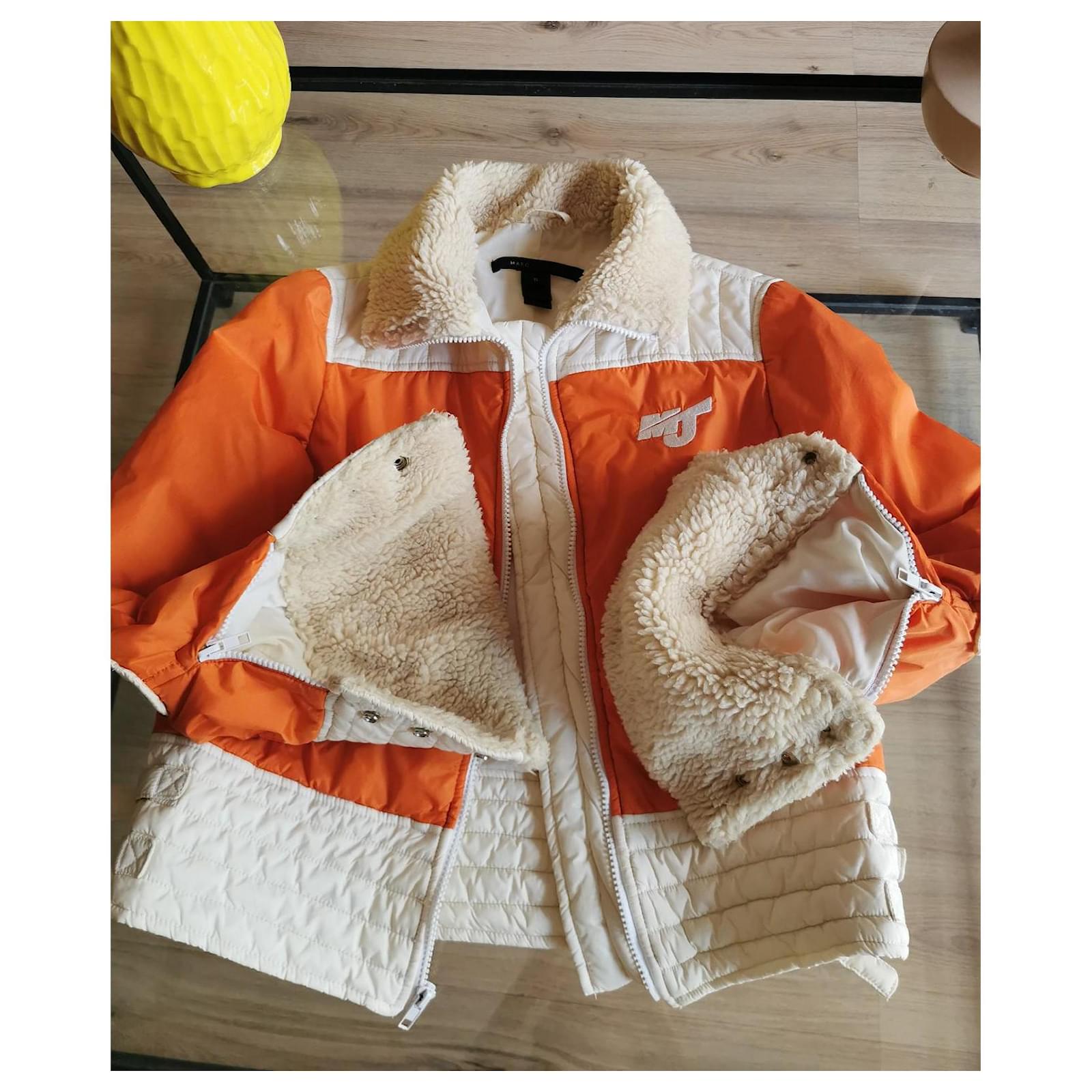 ジャケット・アウター 00s Archive MARC JACOBS jacket Marc Jacobs 2000s Orange Eggshell Polyester ref.JC1716931 (Sold