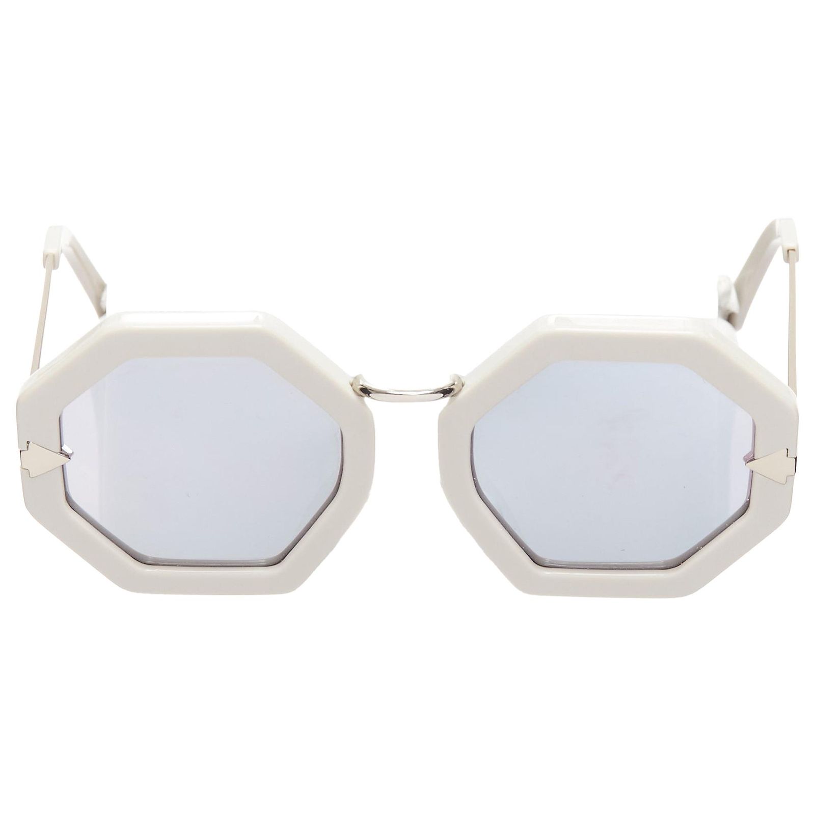 Karen Walker Moon Disco Acetate Handmade Hexagon Arrow Sunglasses Autre Marque Karen Walker Moon Disco Acetate Handmade  main image 3