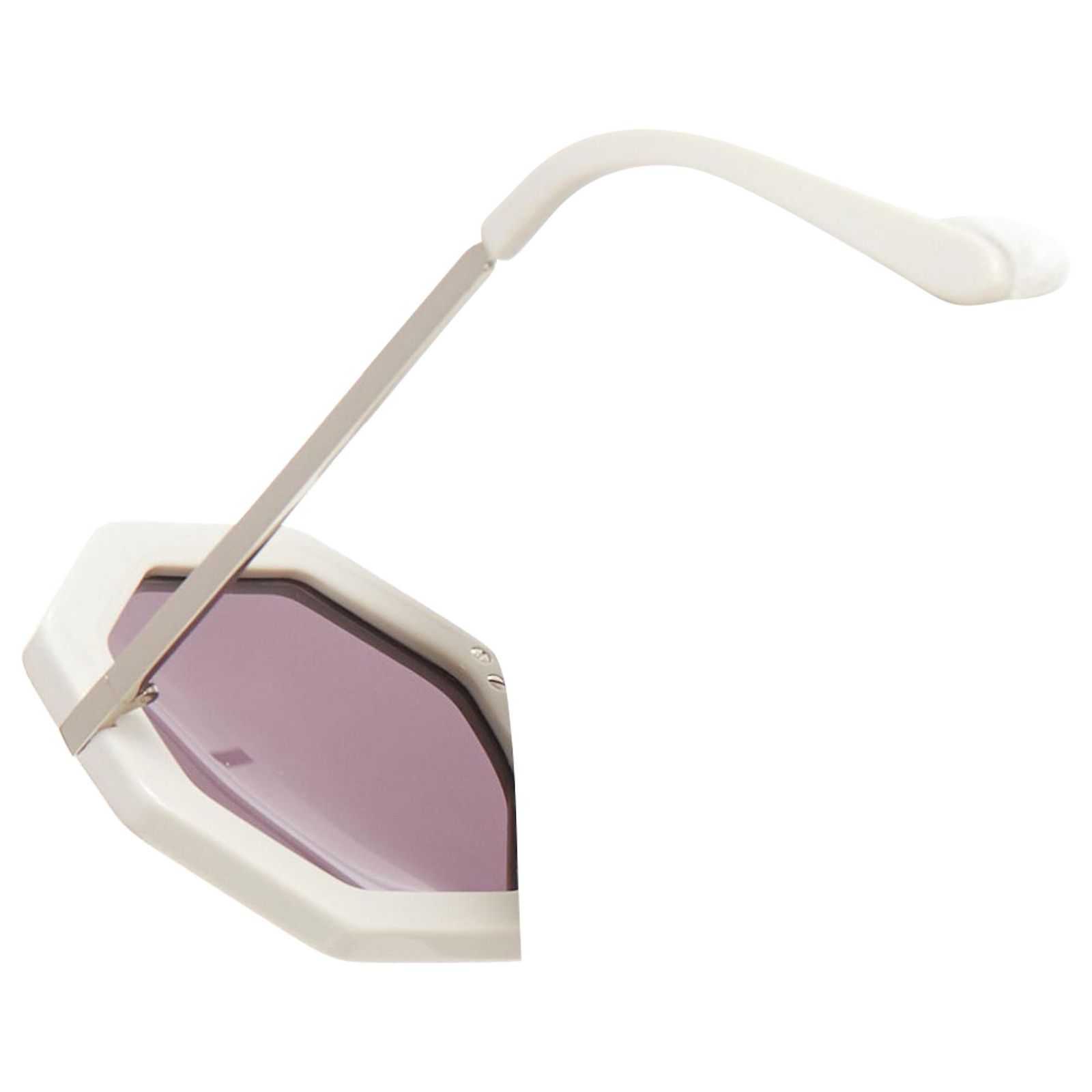 Karen Walker Moon Disco Acetate Handmade Hexagon Arrow Sunglasses Autre Marque Karen Walker Moon Disco Acetate Handmade  main image 2