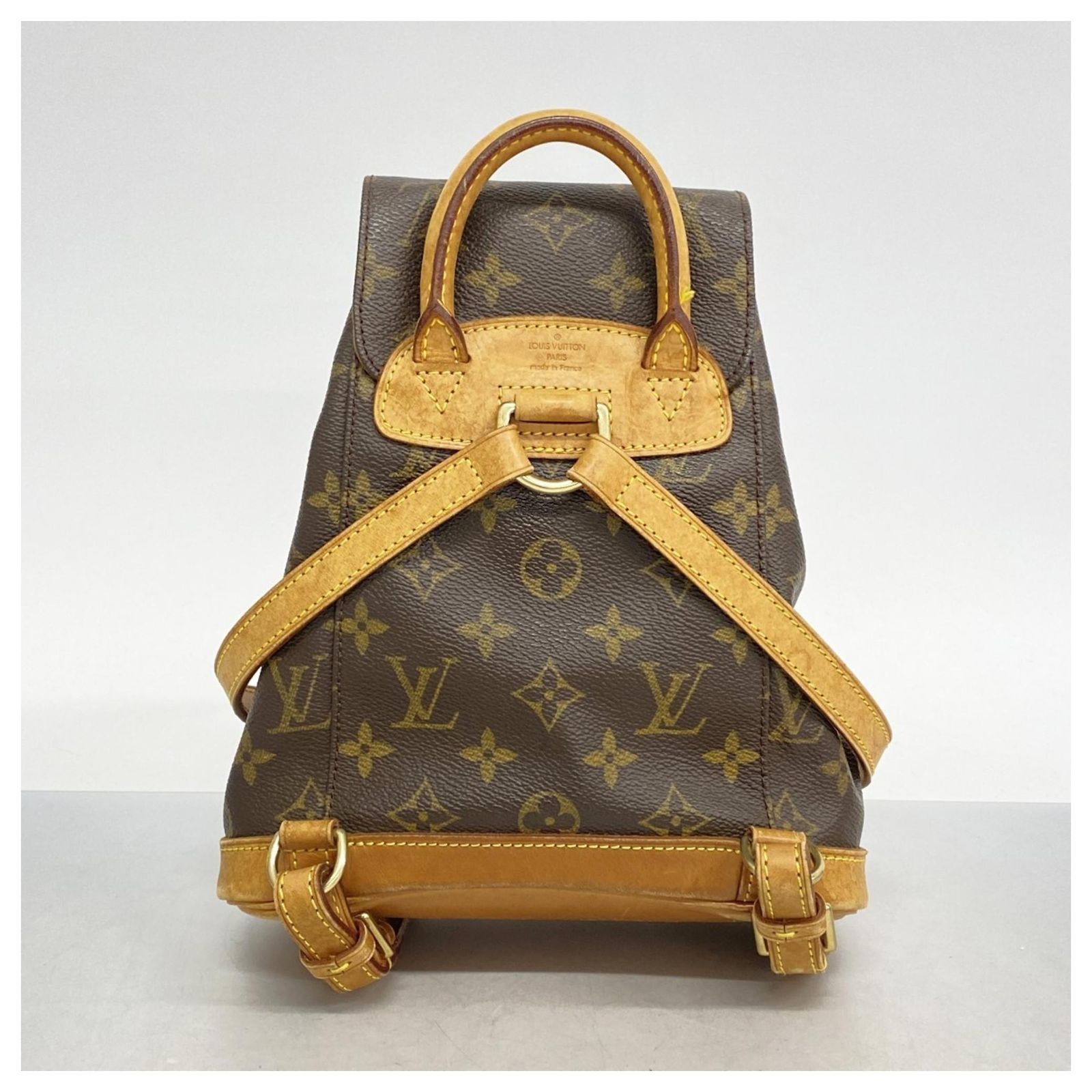 LOUIS VUITTON Monogram Montsouris PM Backpack M51137 LV Auth ka2751 LOUIS VUITTON Monogram Montsouris PM Backpack M51137 LV Auth  main image 4