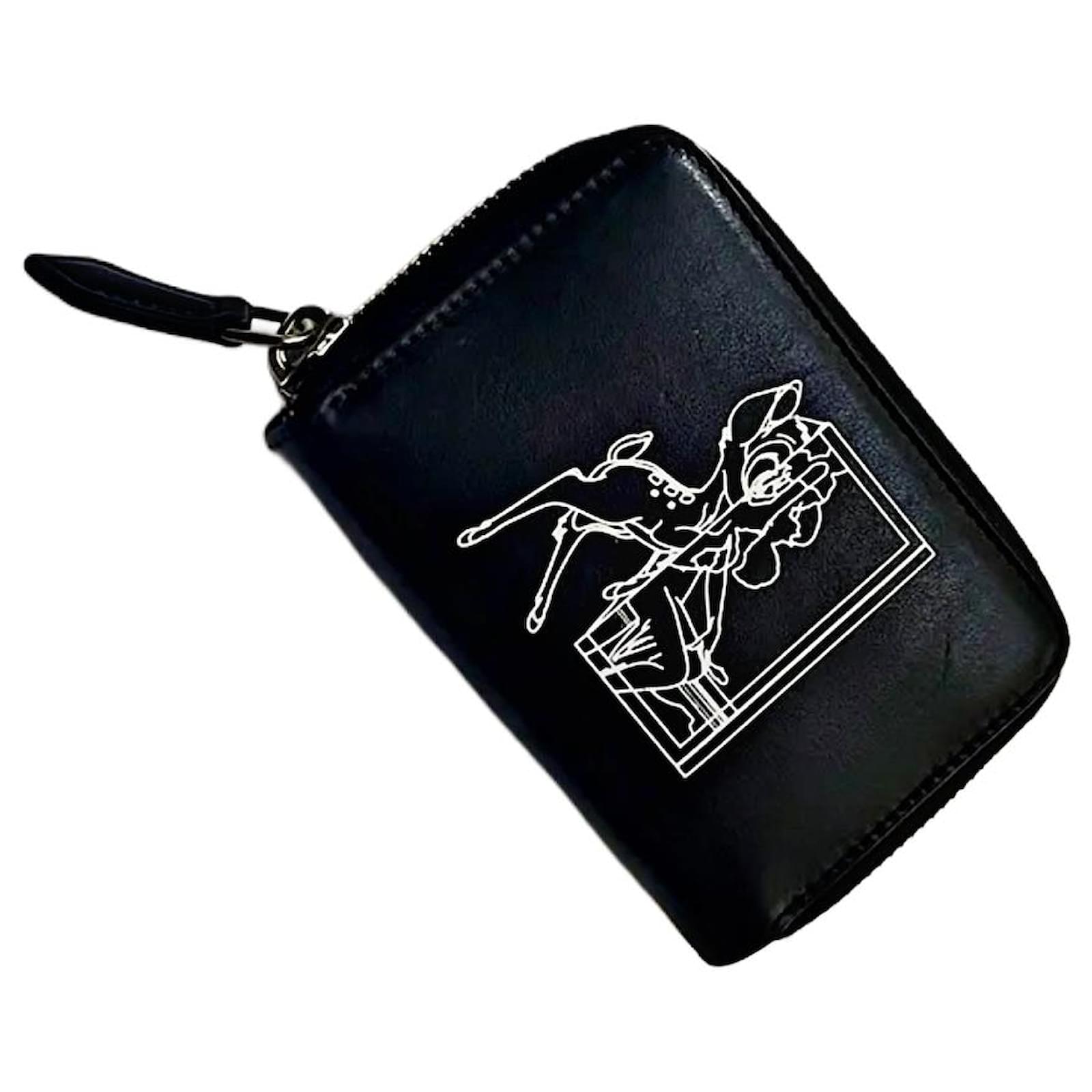 Authentic Givenchy Riccardo Tisci 14 AW Black Calf Leather