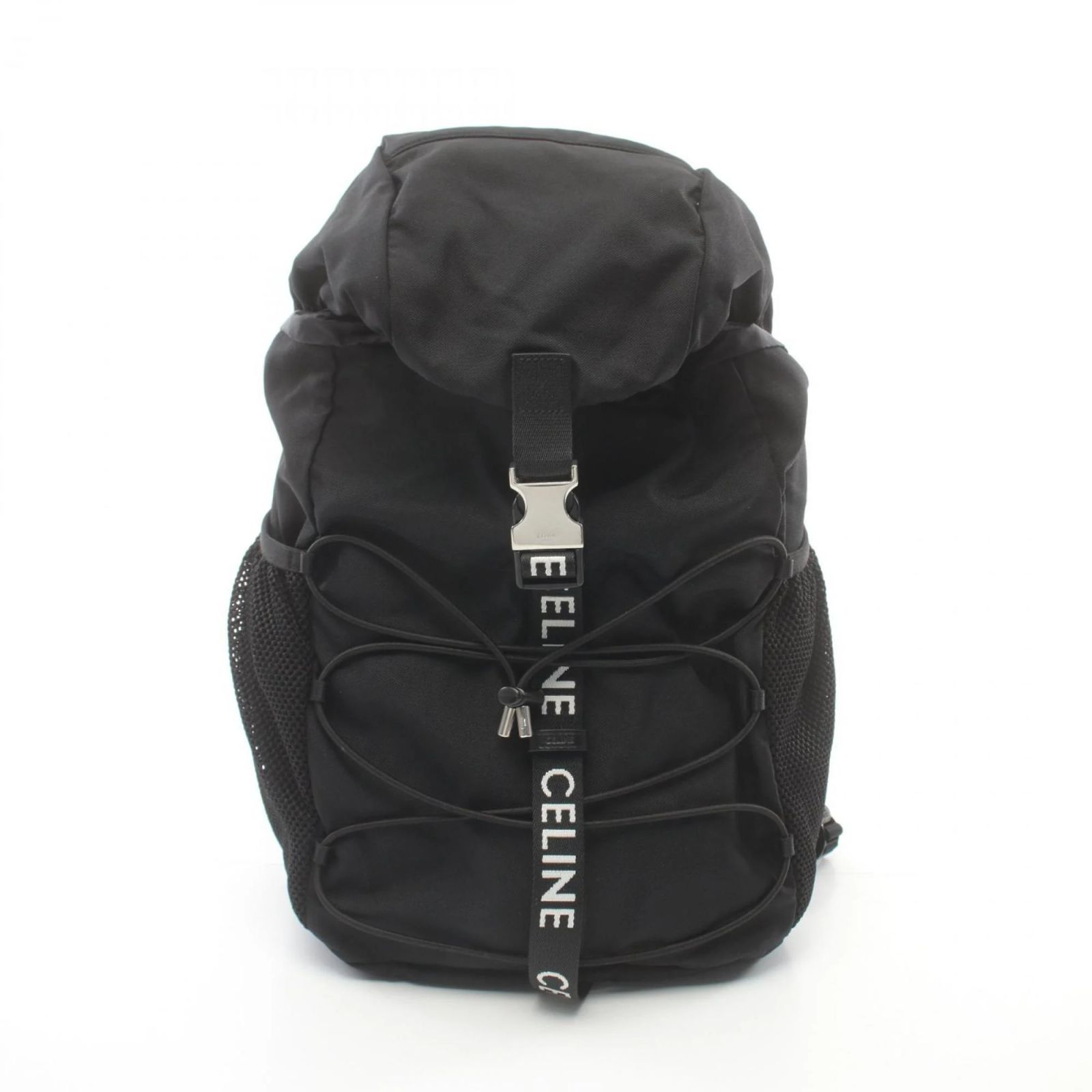 Céline Celine Trekking Rucksack Backpack Black Nylon ref  display picture 1