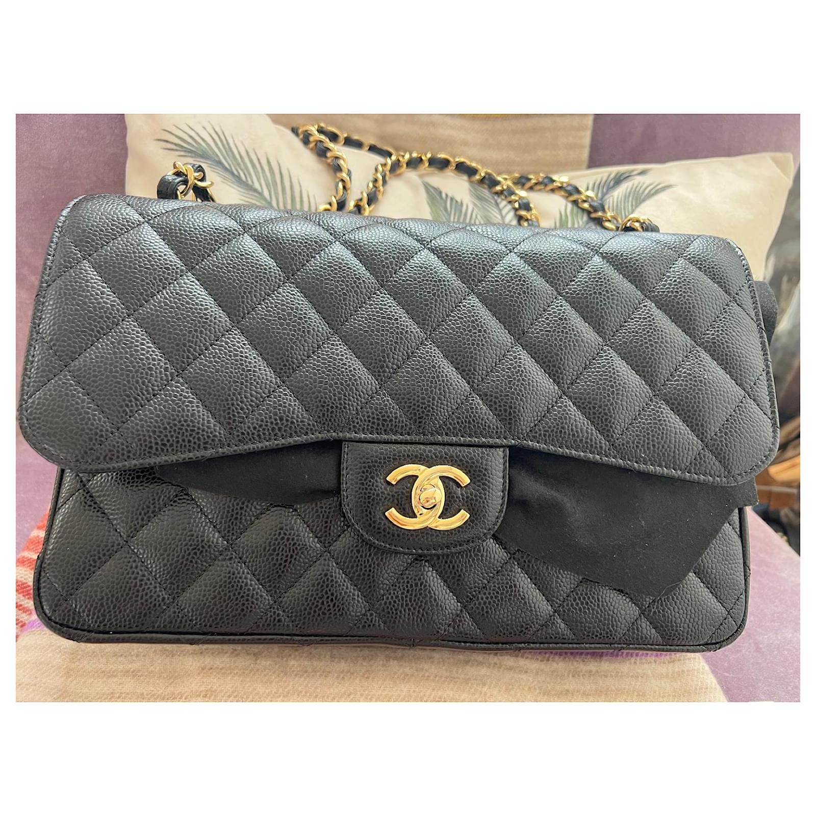 CHANEL サイズ表記「36」23センチ ブルー 爬虫類系レザー
