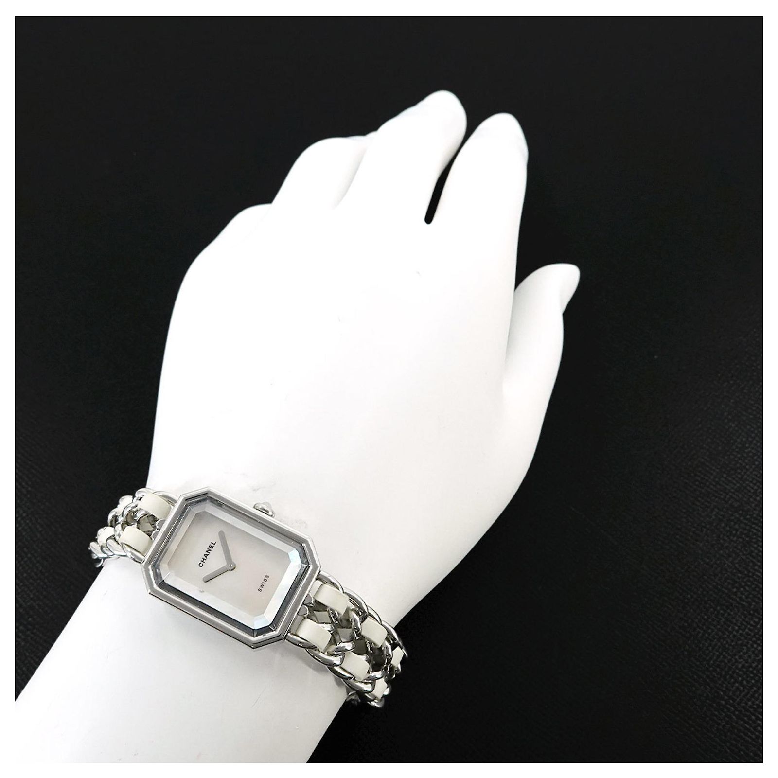 CHANEL Premiere H1639 Silver White Women\'s Wrist Watch Chanel Premiere L Size H1639 Ladies Watch (Sold) - Joli Closet main image 2