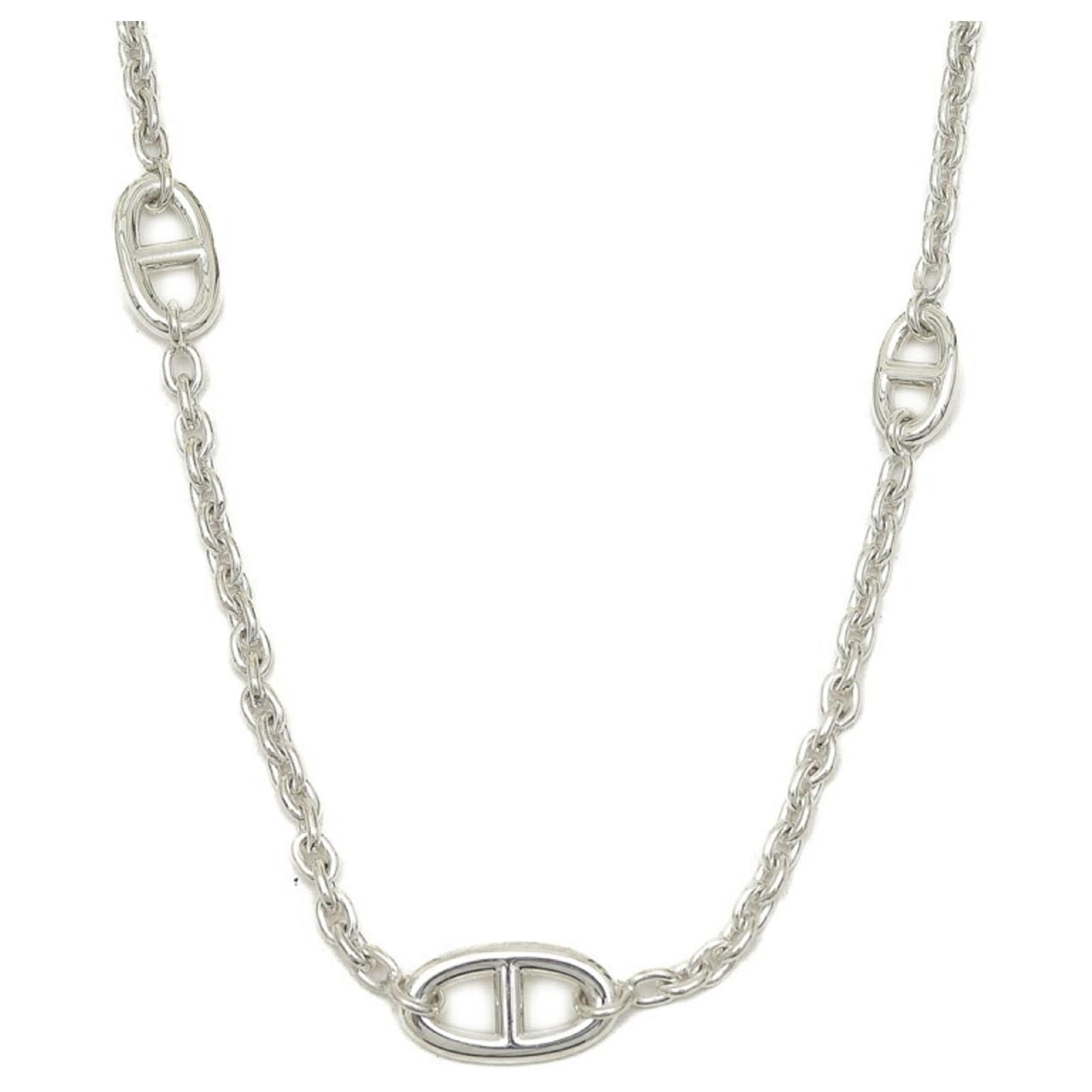 Collier Chaine Hermes Collier Femme Hermès Collier Chaîne D'Ancre