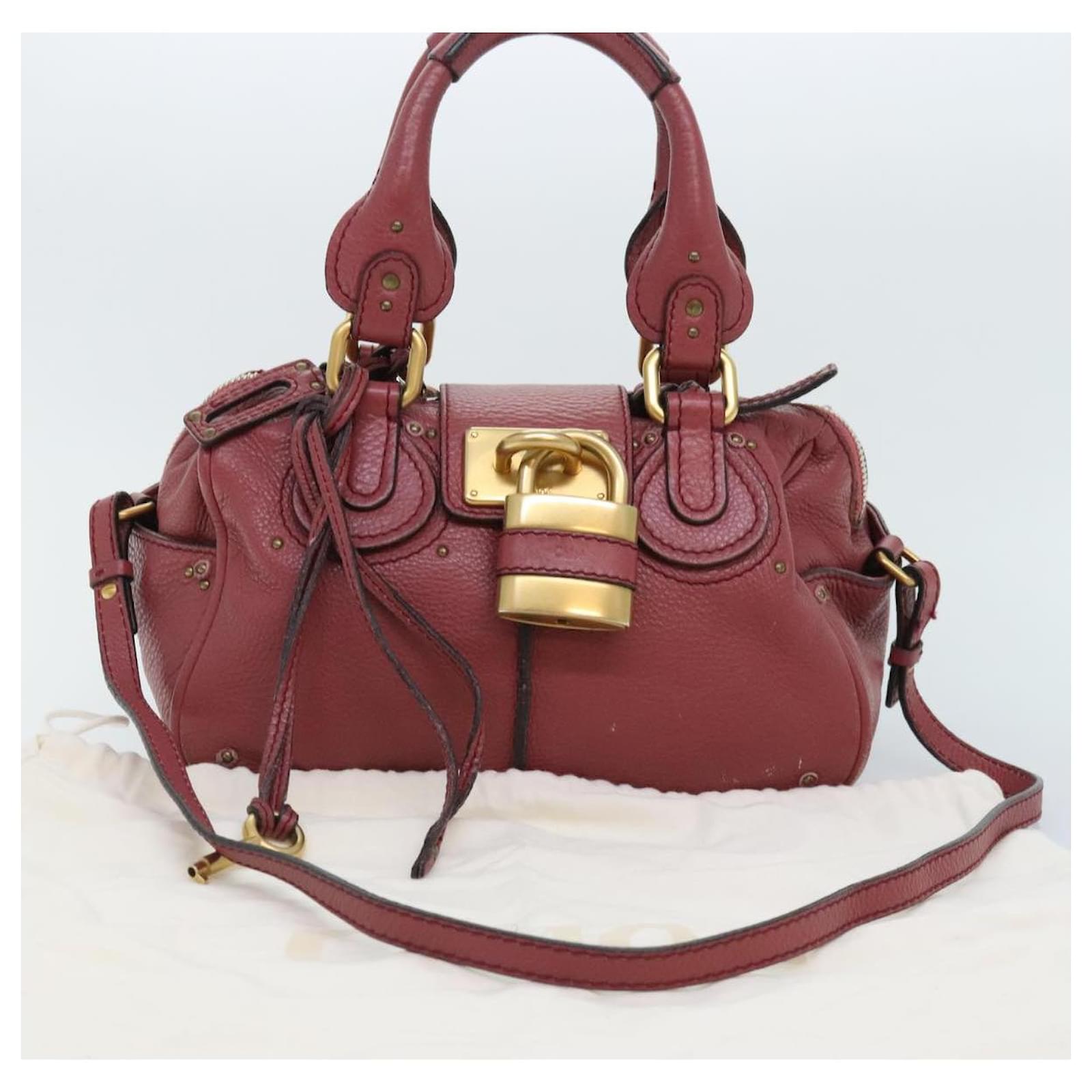 Chloé Paddington Leather Handbag y2k Chloe Paddington Handbag Brown Leather 02-08-53 Y2K Tote bag