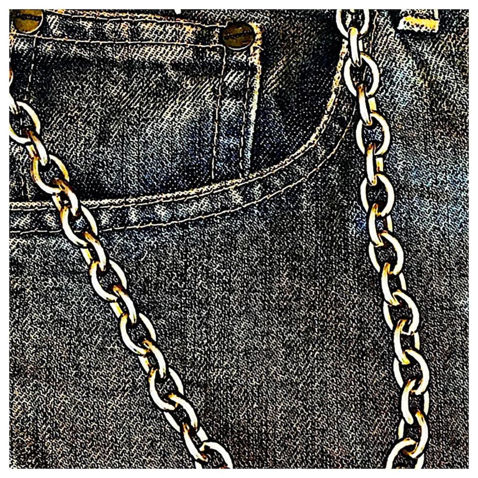 Authentic Vintage Alexander McQueen 05 AW Archive Mudded Denim