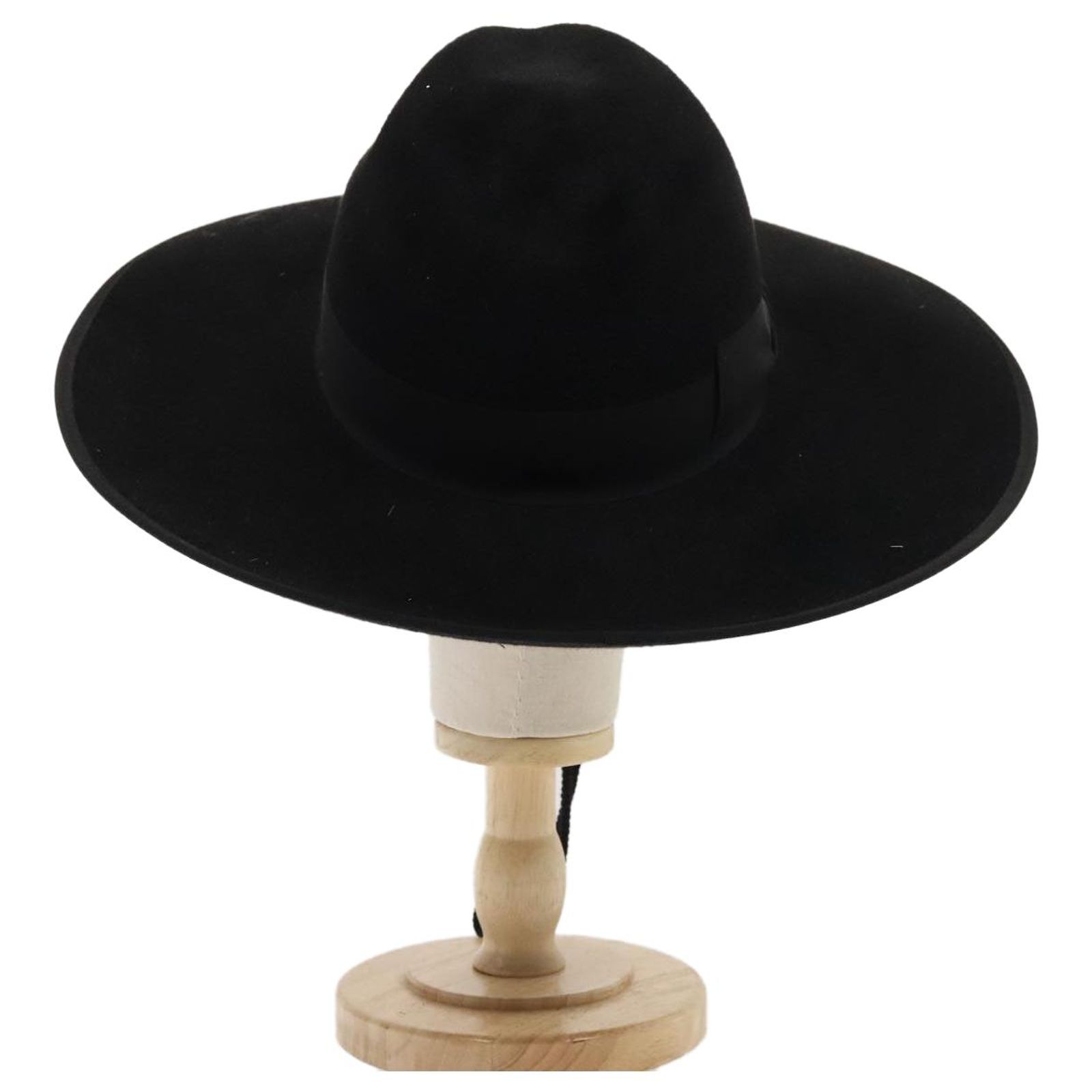 GUCCI Hat Felt XL Black Auth am6942 Cloth ref.1726334 - Joli  display picture 3