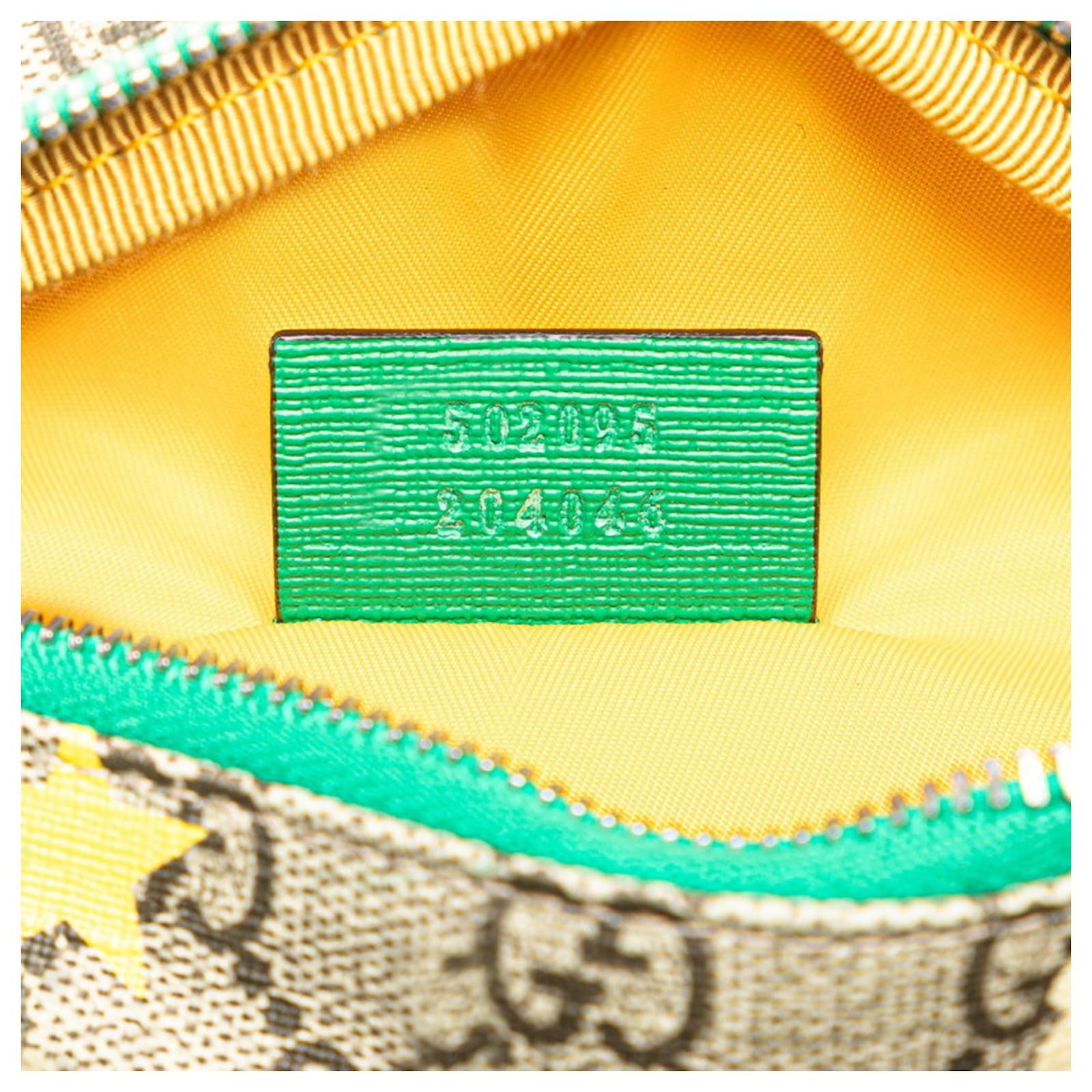 Gucci GG Ranch Sherry Line Waist Bag Beige Plastic ref.JC1727362