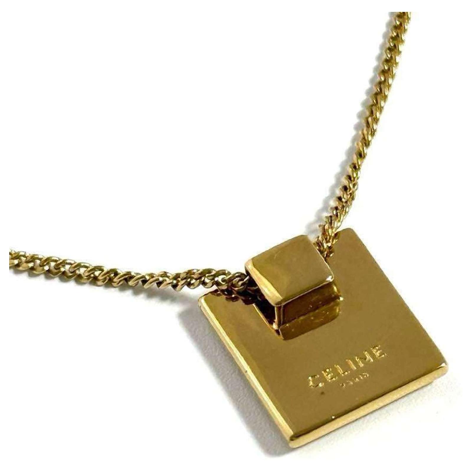 Céline CELINE Women's Alphabet Necklace Metal ref.1729729