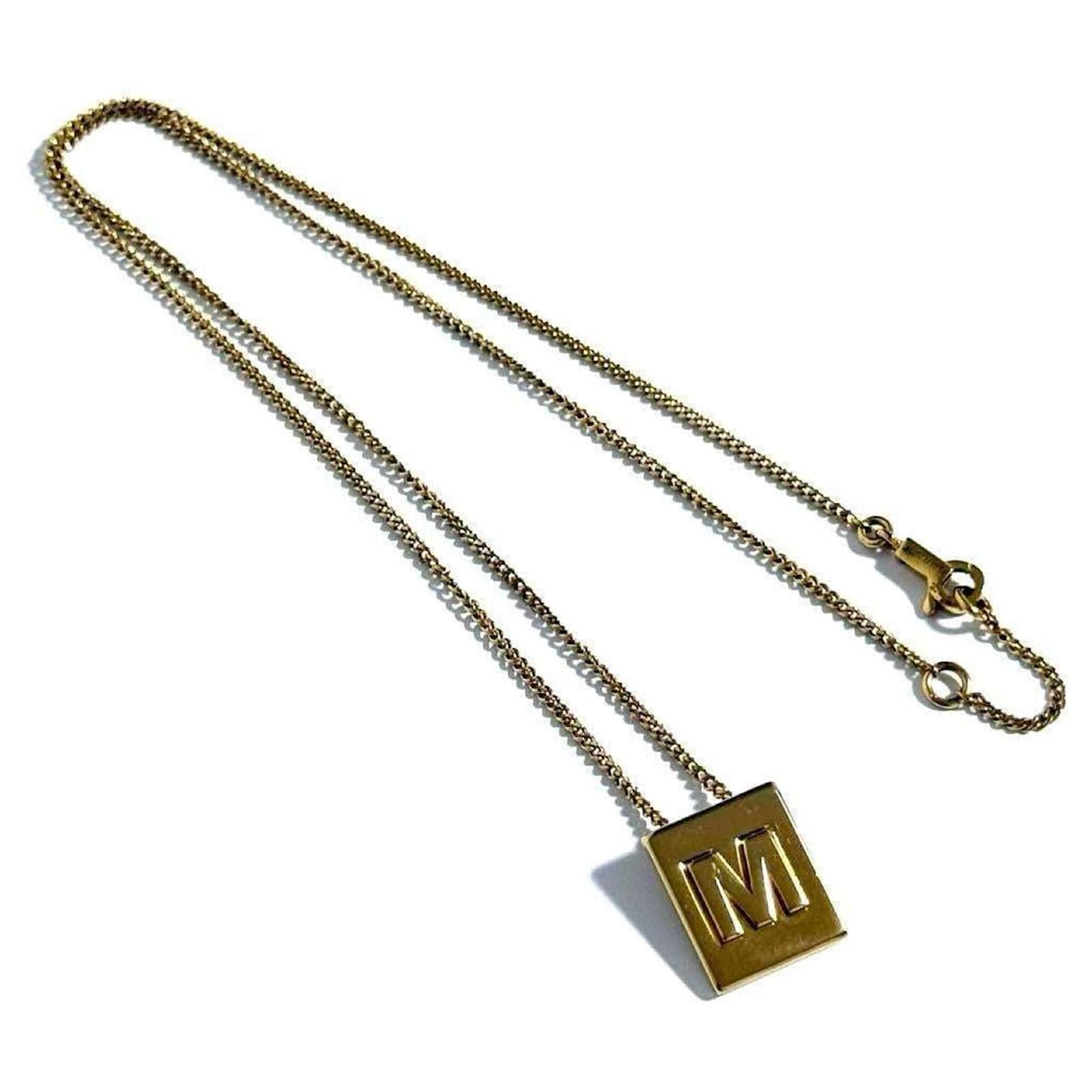 Céline CELINE Women's Alphabet Necklace Metal ref.1729729