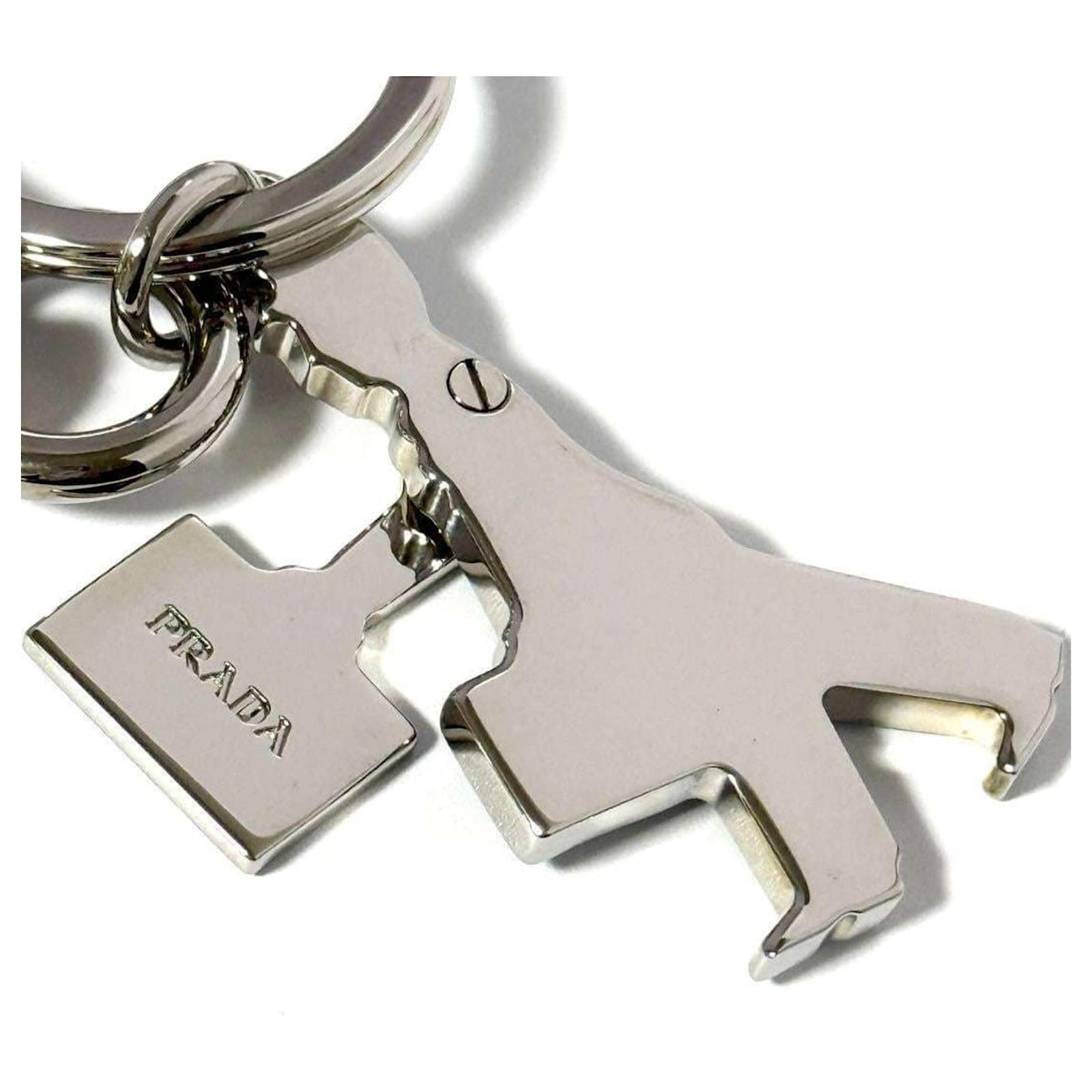 Prada mens keychain best sale