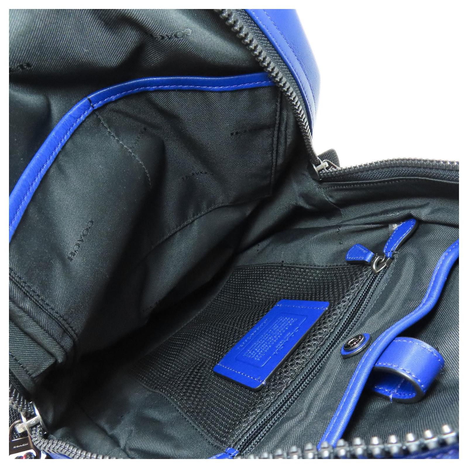 Coach 78830 Pacer Backpack Blue Plastic ref.1730235 - Joli Closet