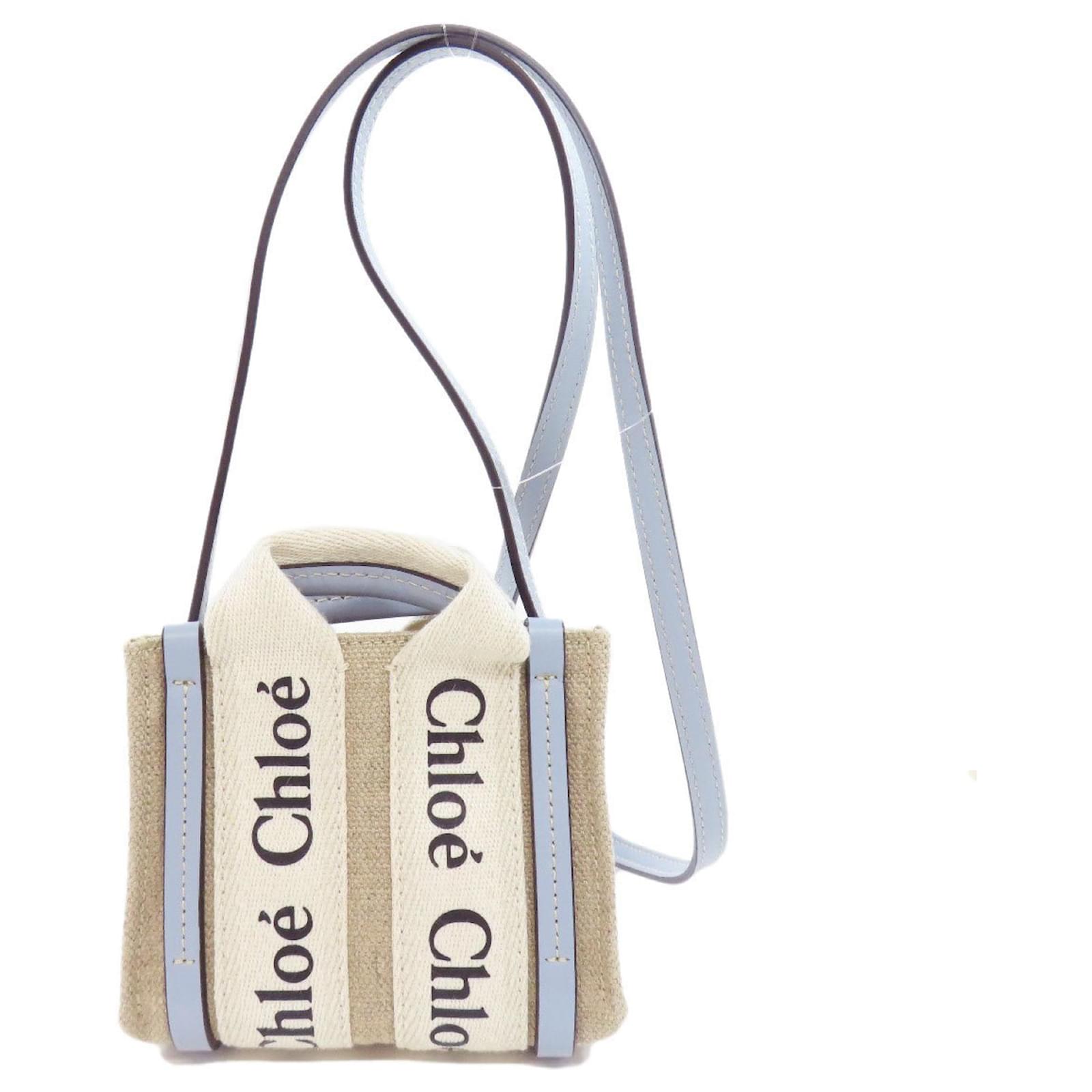 ☆CHLOE☆WOODY NANO Chloé: Beige Woody Nano Bag | SSENSE