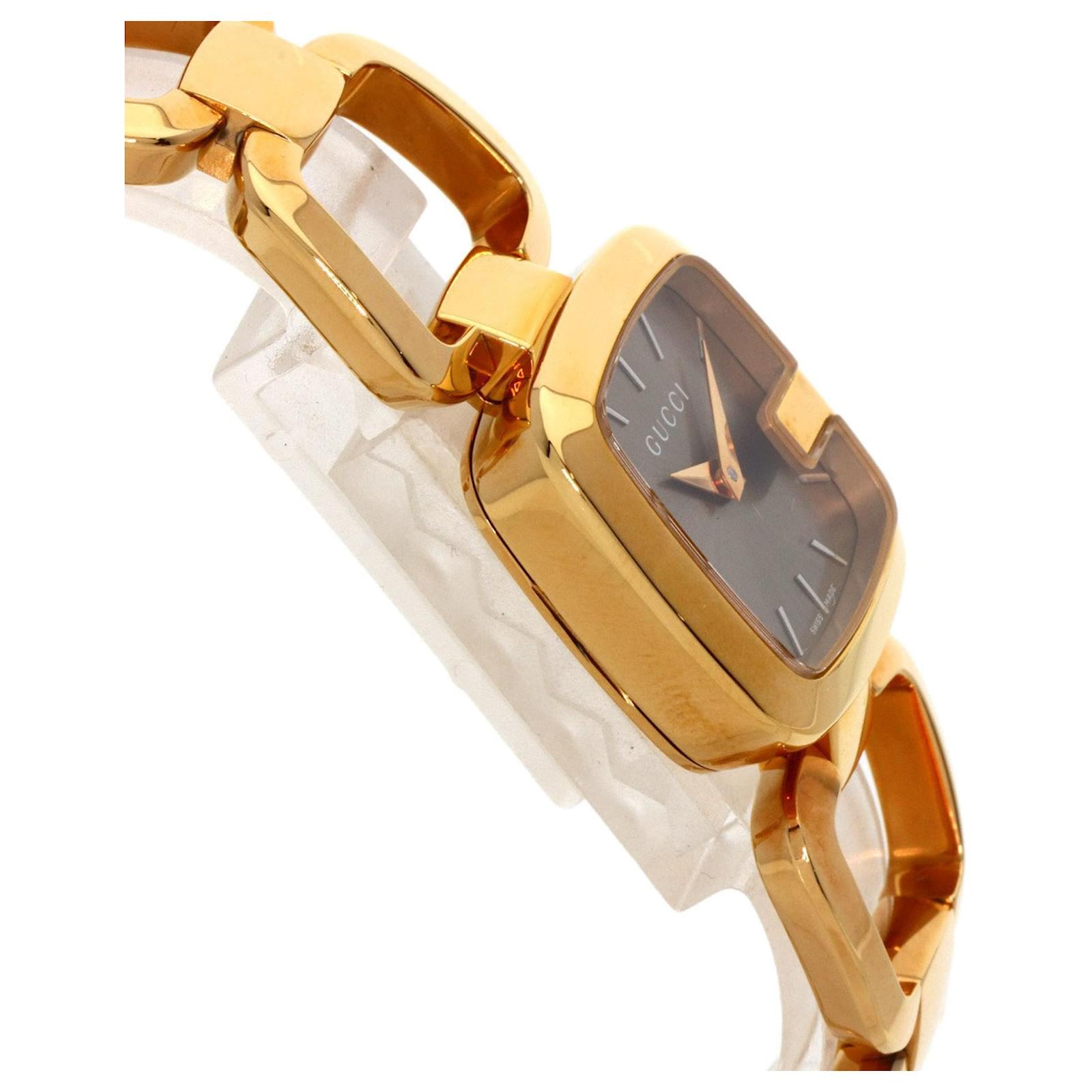 Gucci 125.5 Square Face Watch GP Ladies ref.JC1730260 (Sold