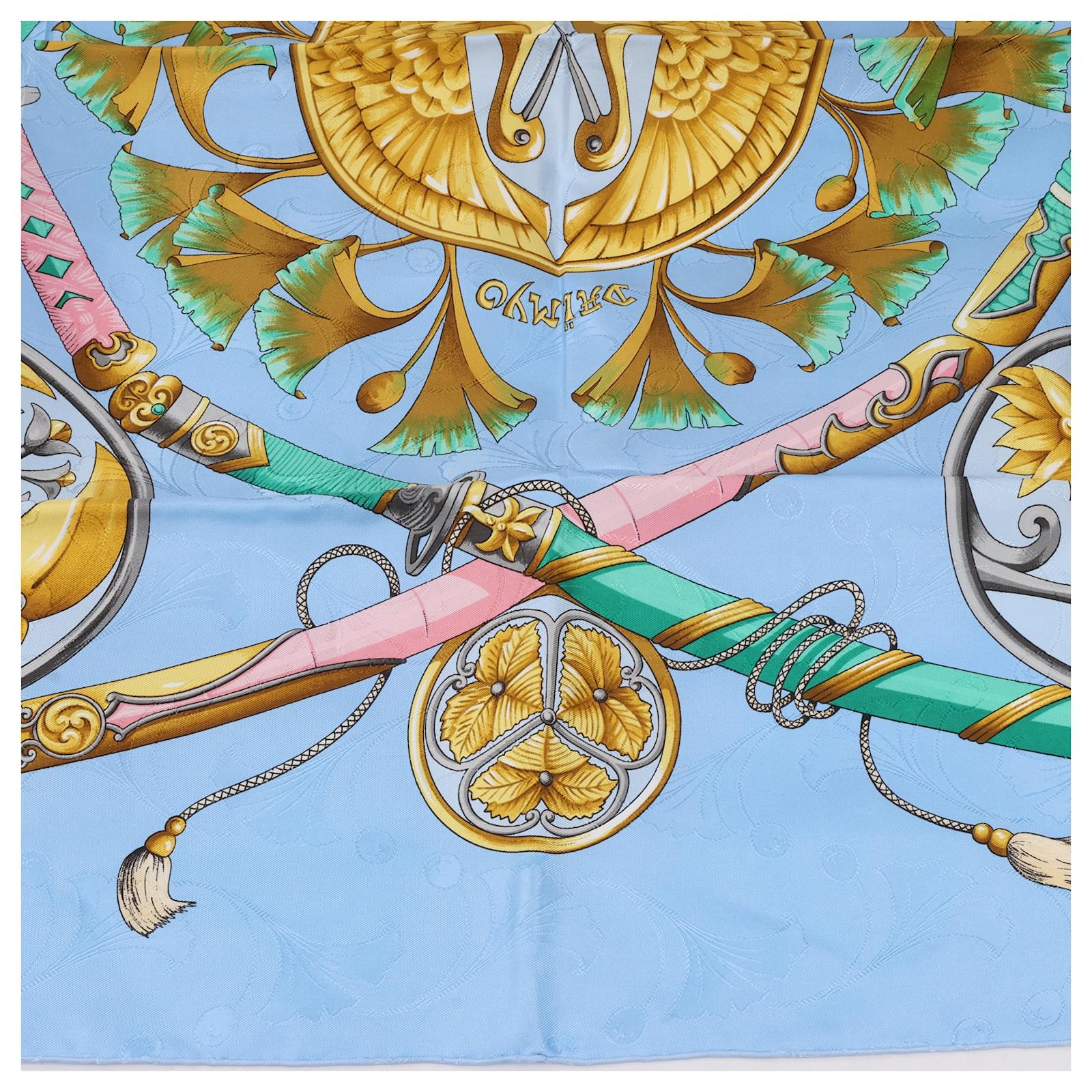 Daimyo HERMES◇カレ90/DAIMYO PRINCES DUSOLEIL LEVANT/スカーフ