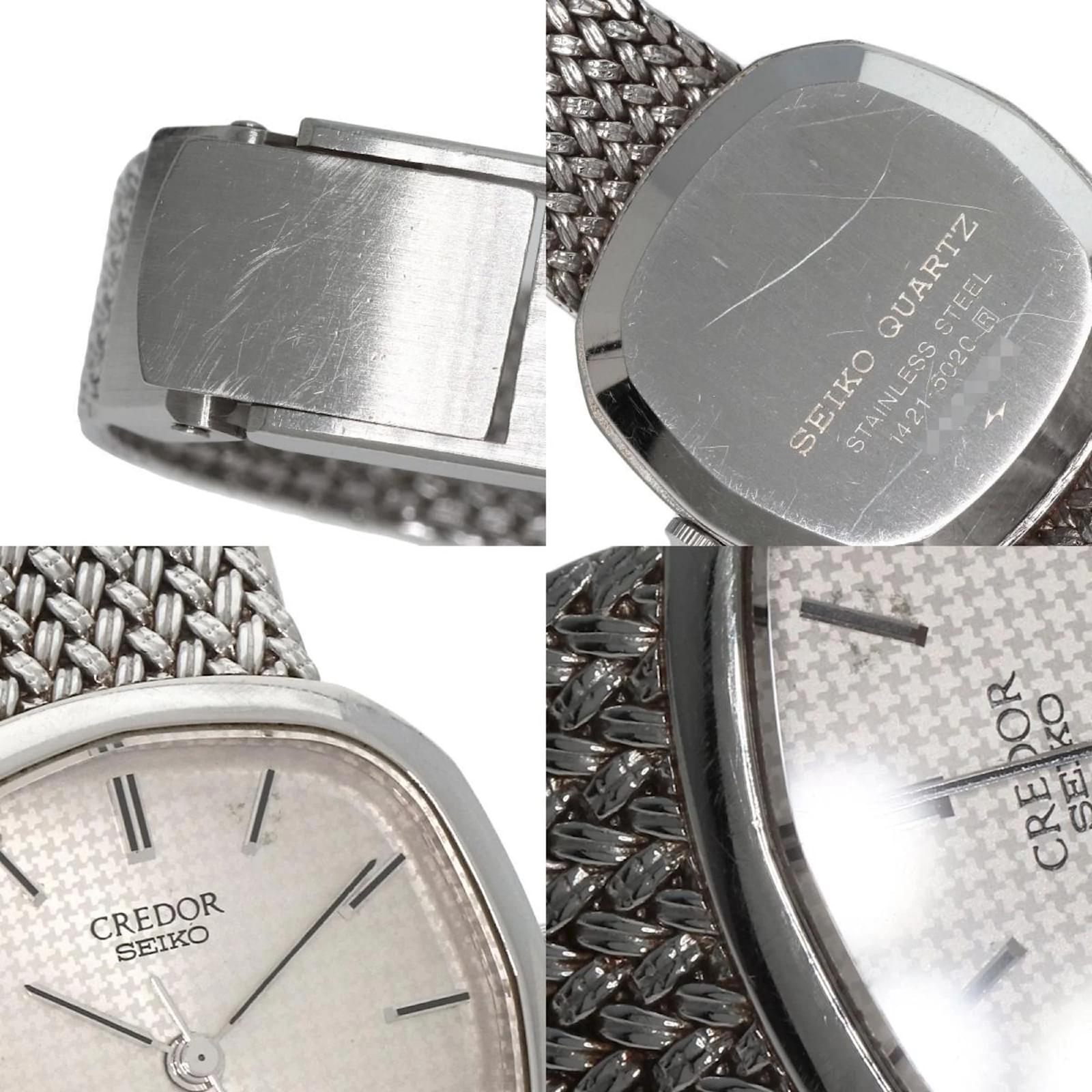 SEIKO セイコー CREDOR クレドール 1421-5020 クォーツ SEIKO セイコー 1421-5020 クレドール スクエアフェイス 腕時計