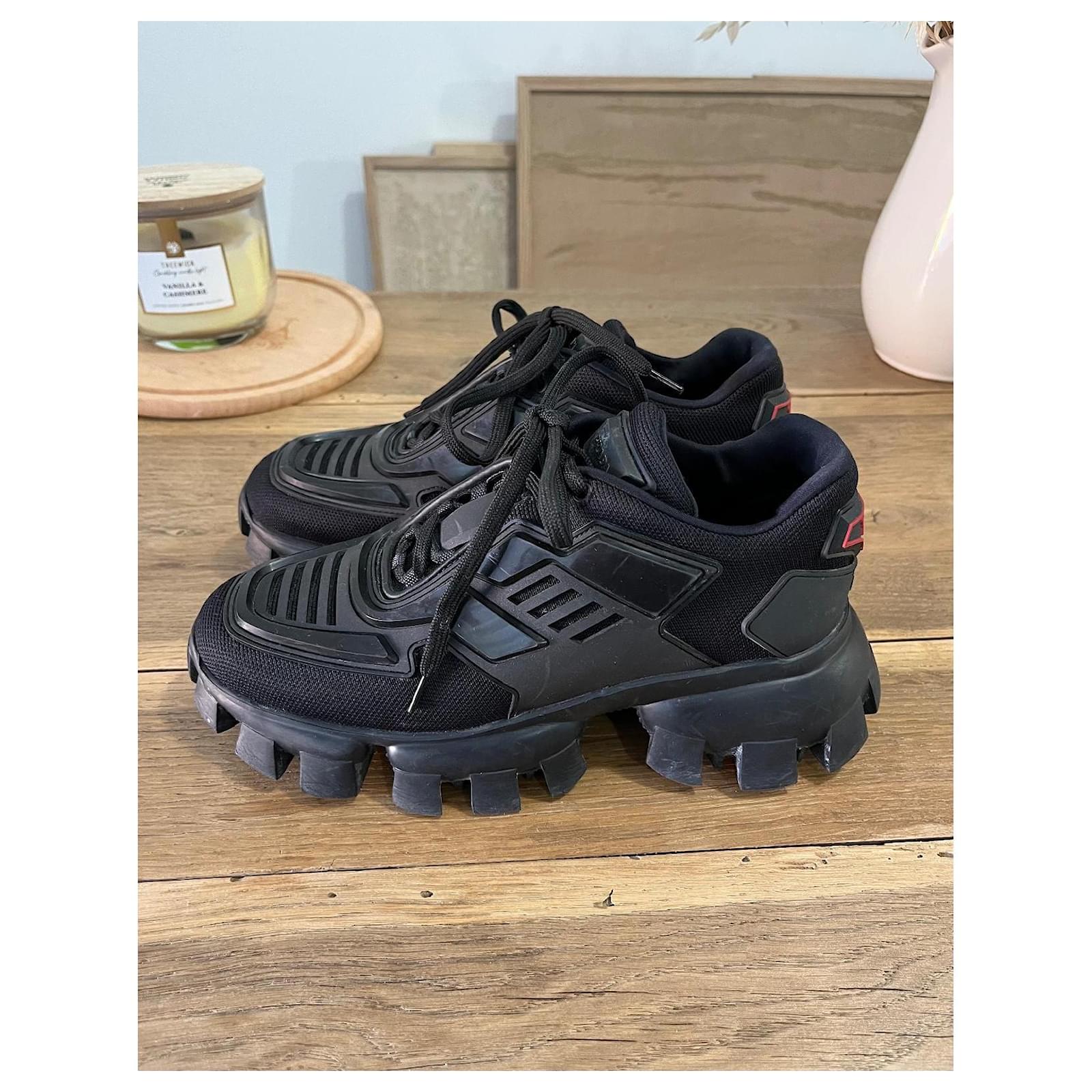 Prada Cloudbust Thunder black Rubber ref.1731279 - Joli Closet Prada Cloudbust Thunder black Rubber ref.1731279 - Joli Closet