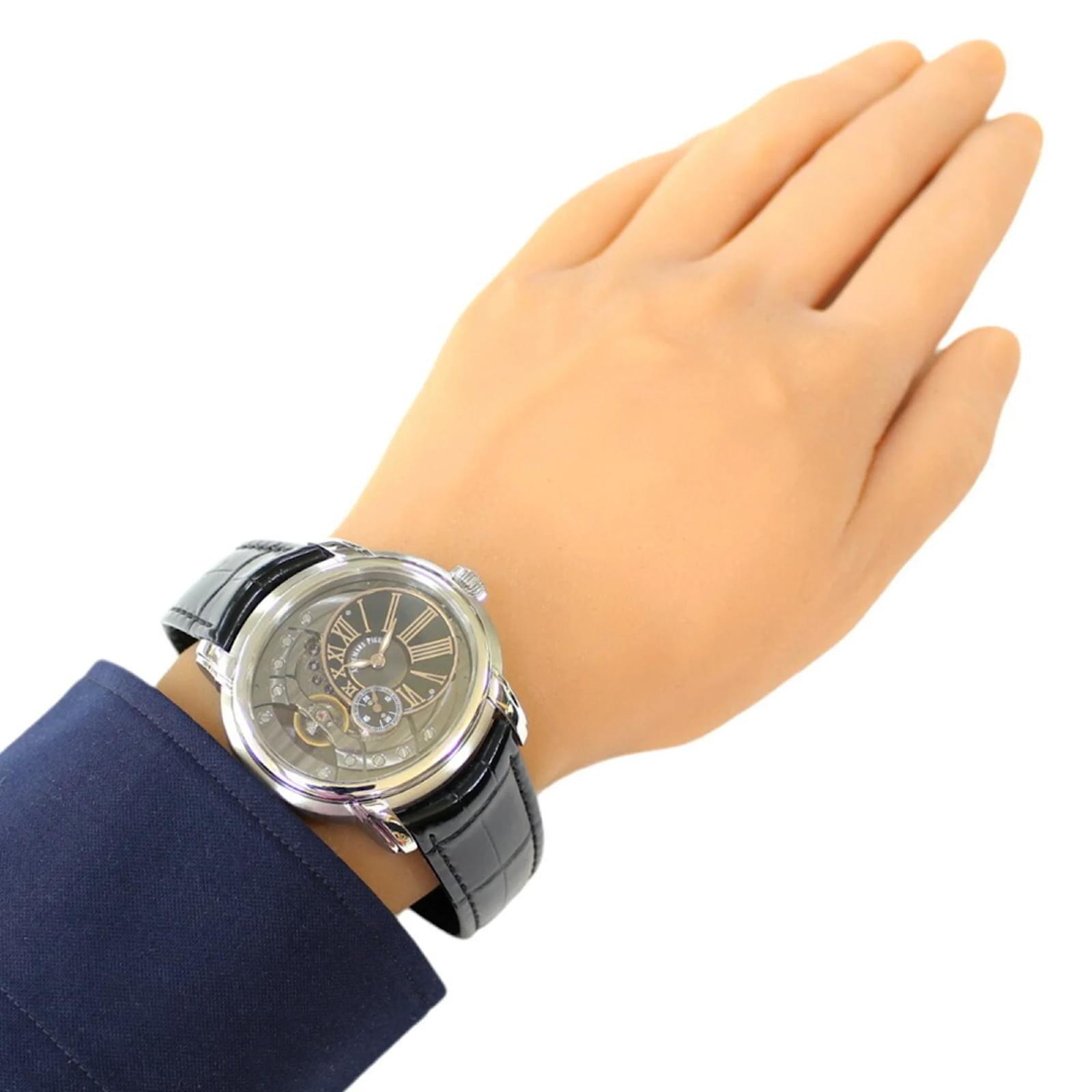 Ap Millenary On Wrist Audemars Piguet Millenary Watch Joli Closet