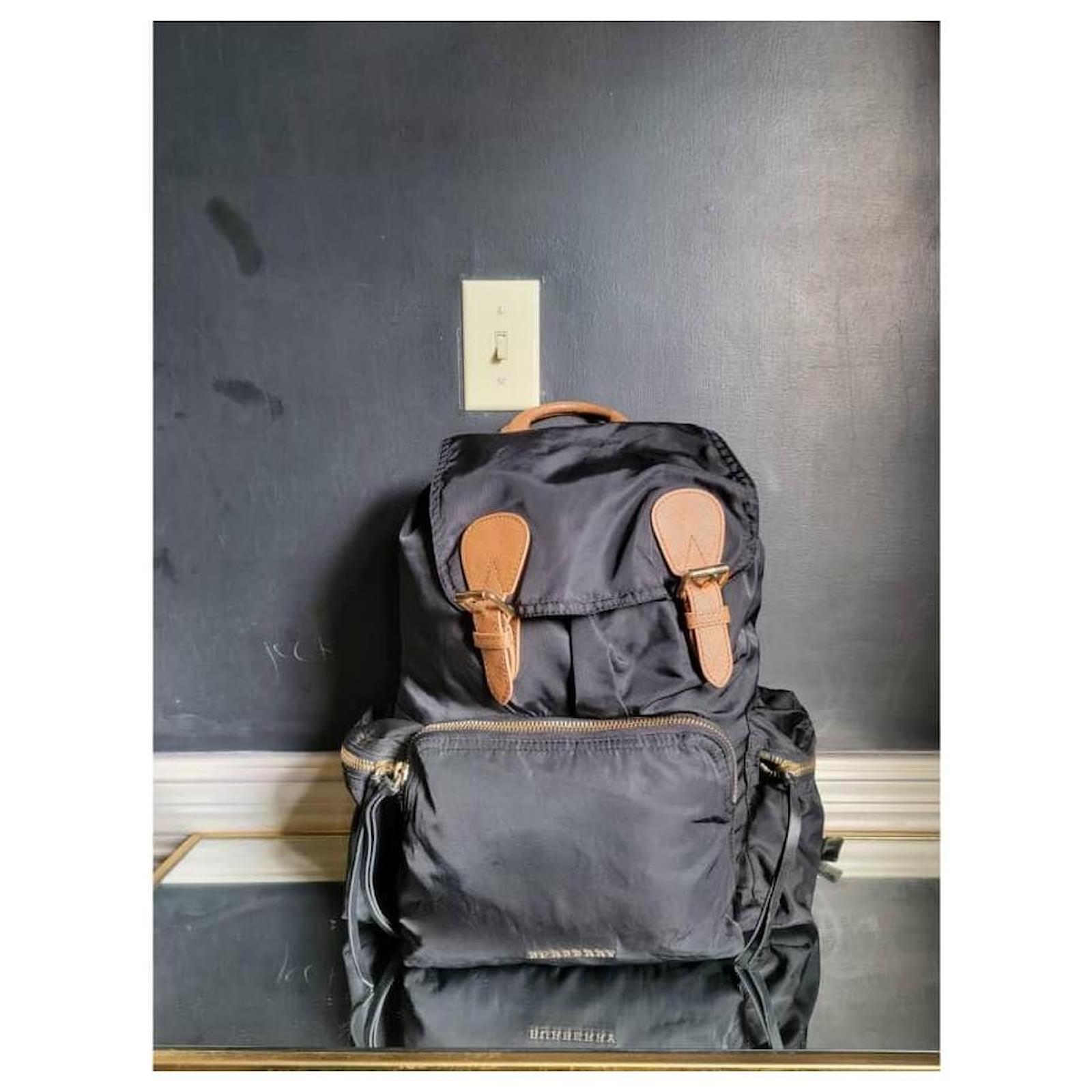 burberry rucksack large