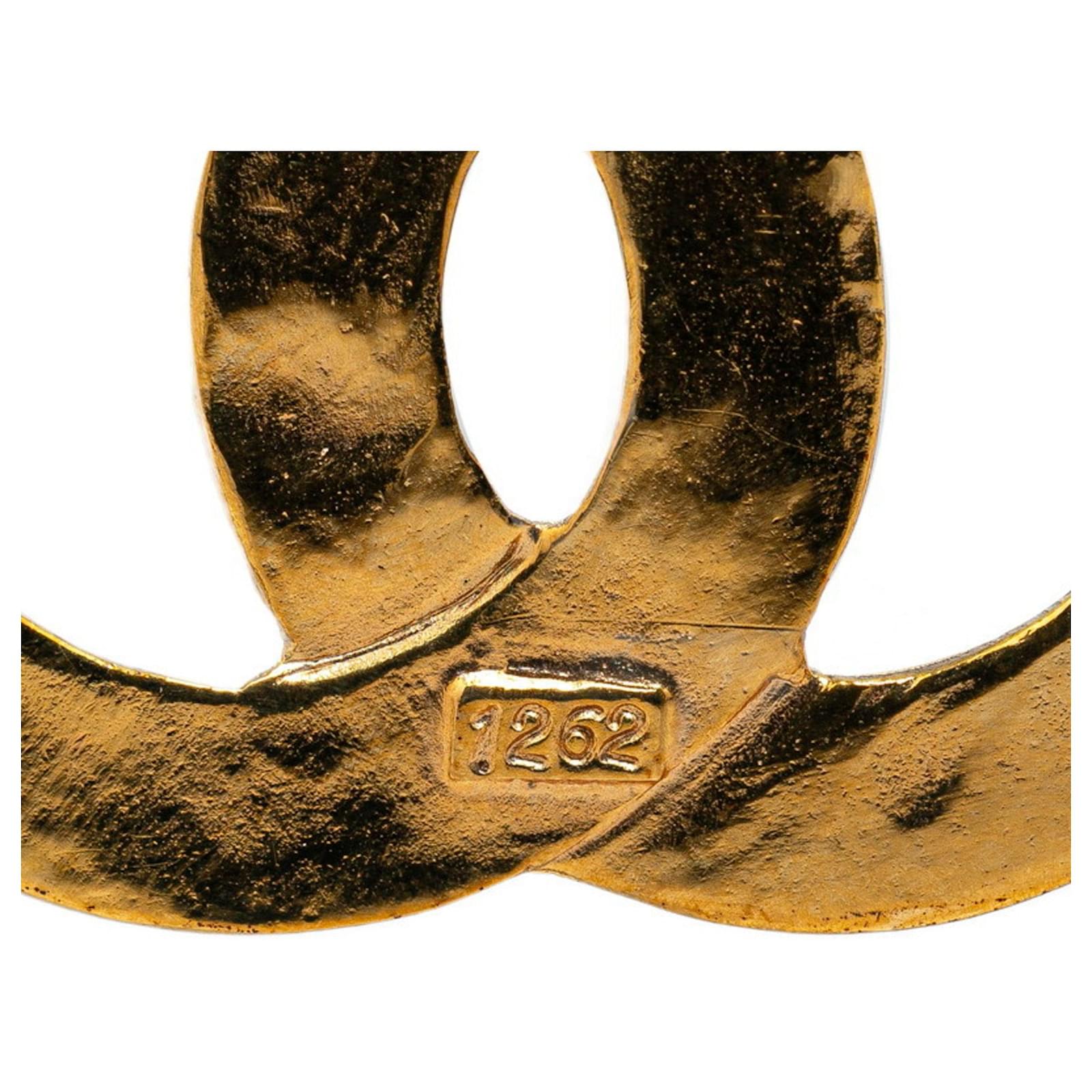 アクセサリー CHANEL Coco Mark Golden Chanel Coco Mark Golden Gold-plated ref.1732473 - Joli Closet