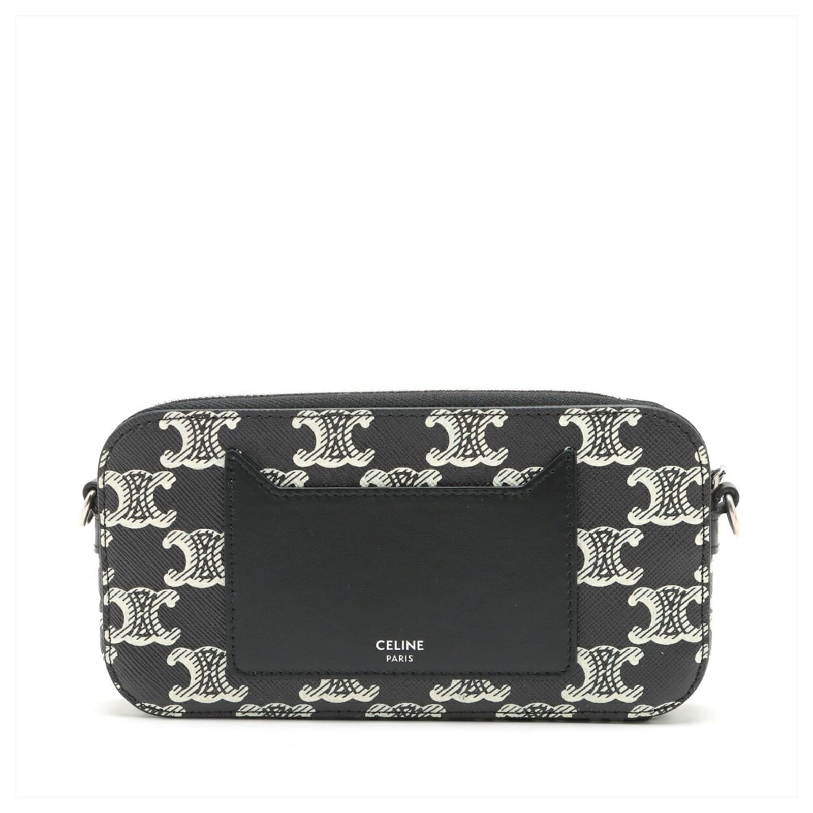 【CELINE】HORIZONTAL POUCH IN TRIOMPHE ショルダーバッグ セリーヌ CELINE CELINE ショルダーバッグ Horizontal Pouch