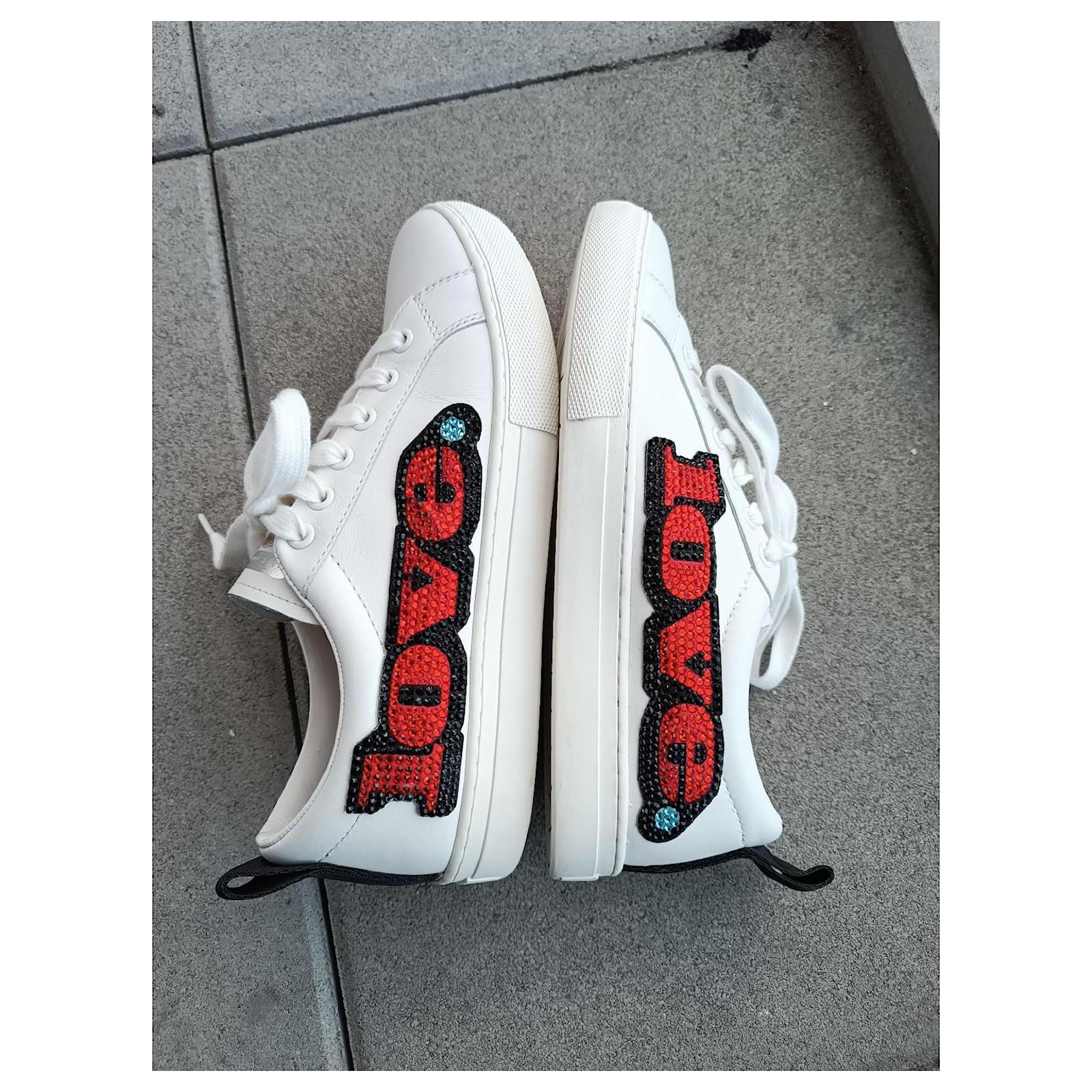 Athletic Shoes Marc Jacobs Love Empire Sneakers Retro Trainers