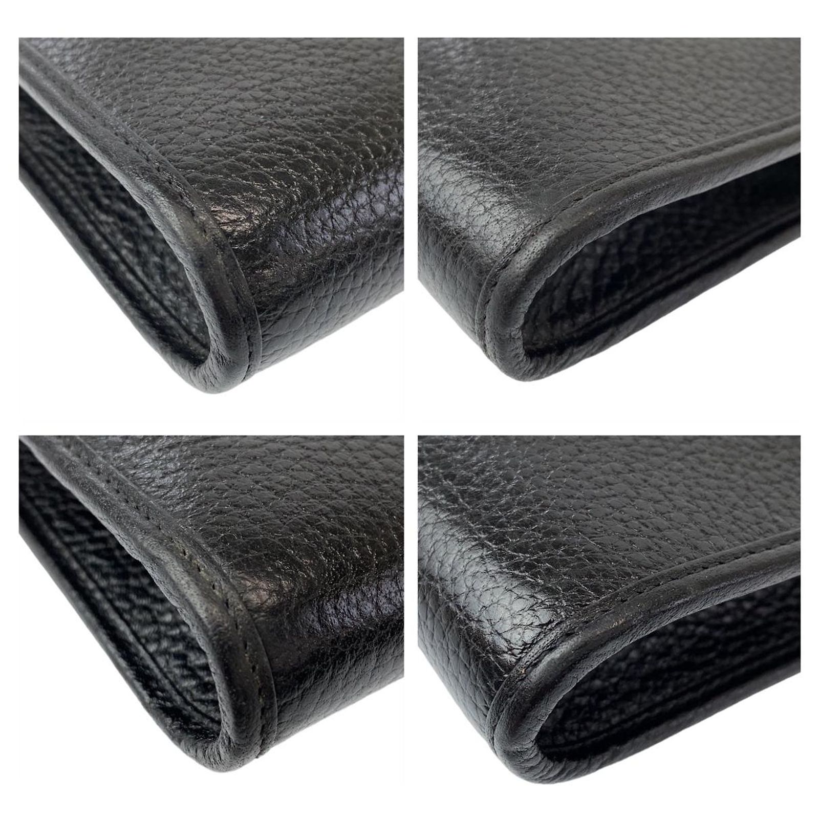 Christian Dior Dior Vintage Black Leather Shoulder Bag ref.1734584 ...