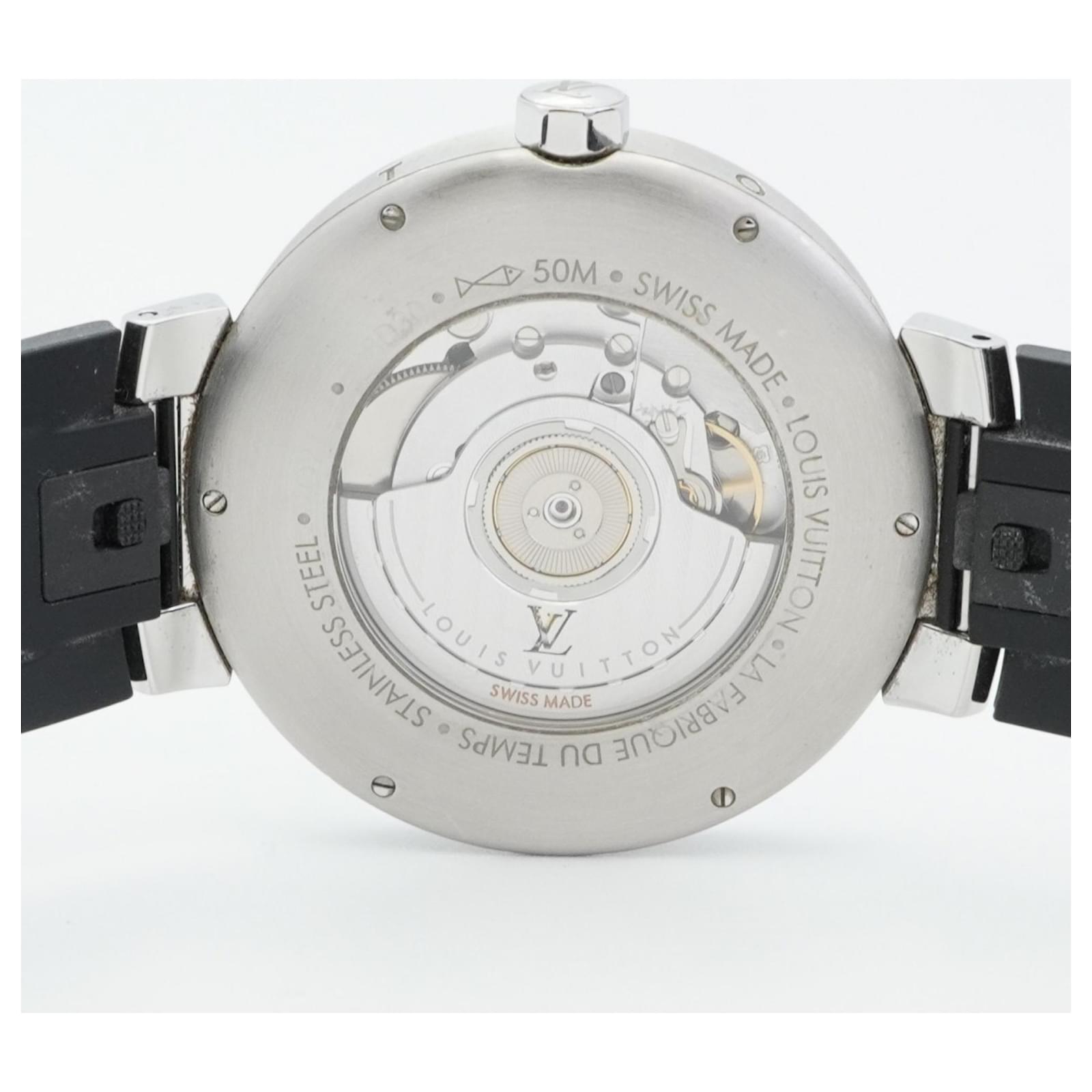 ルイボー ルイ ヴィトン タンブール ムーンスター 35 Q8G01Z ブラック