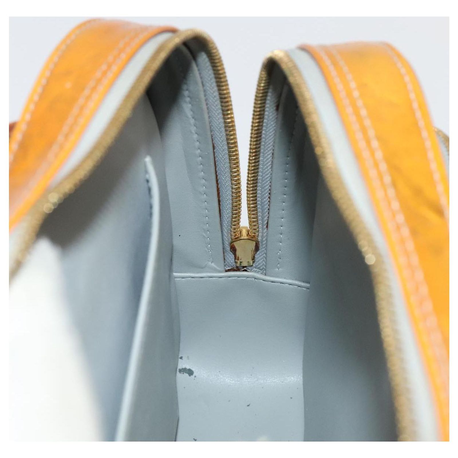 LOUIS VUITTON Monogram Vernis Marley Backpack Gris M91038 LV Auth 153042 LOUIS VUITTON Monogram Vernis Marley Backpack Gris M91038 LV  main image 4