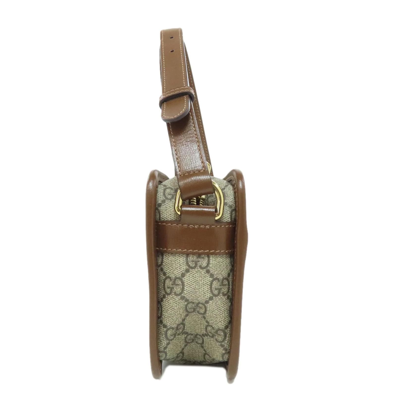GUCCI バッグ Gucci X ADIDAS Shangai Calfskin Web Trefoil Interlocking G Mini