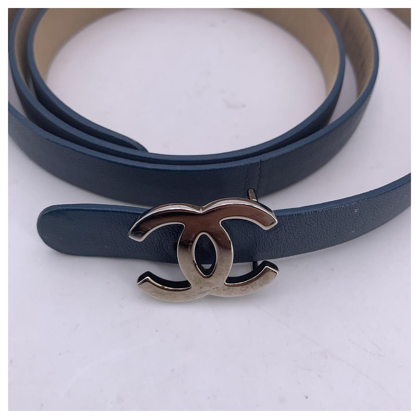 CHANEL レザー ベルト 85/34 Leather Chanel Belt - Size 85|34 | Color Brown | eBay