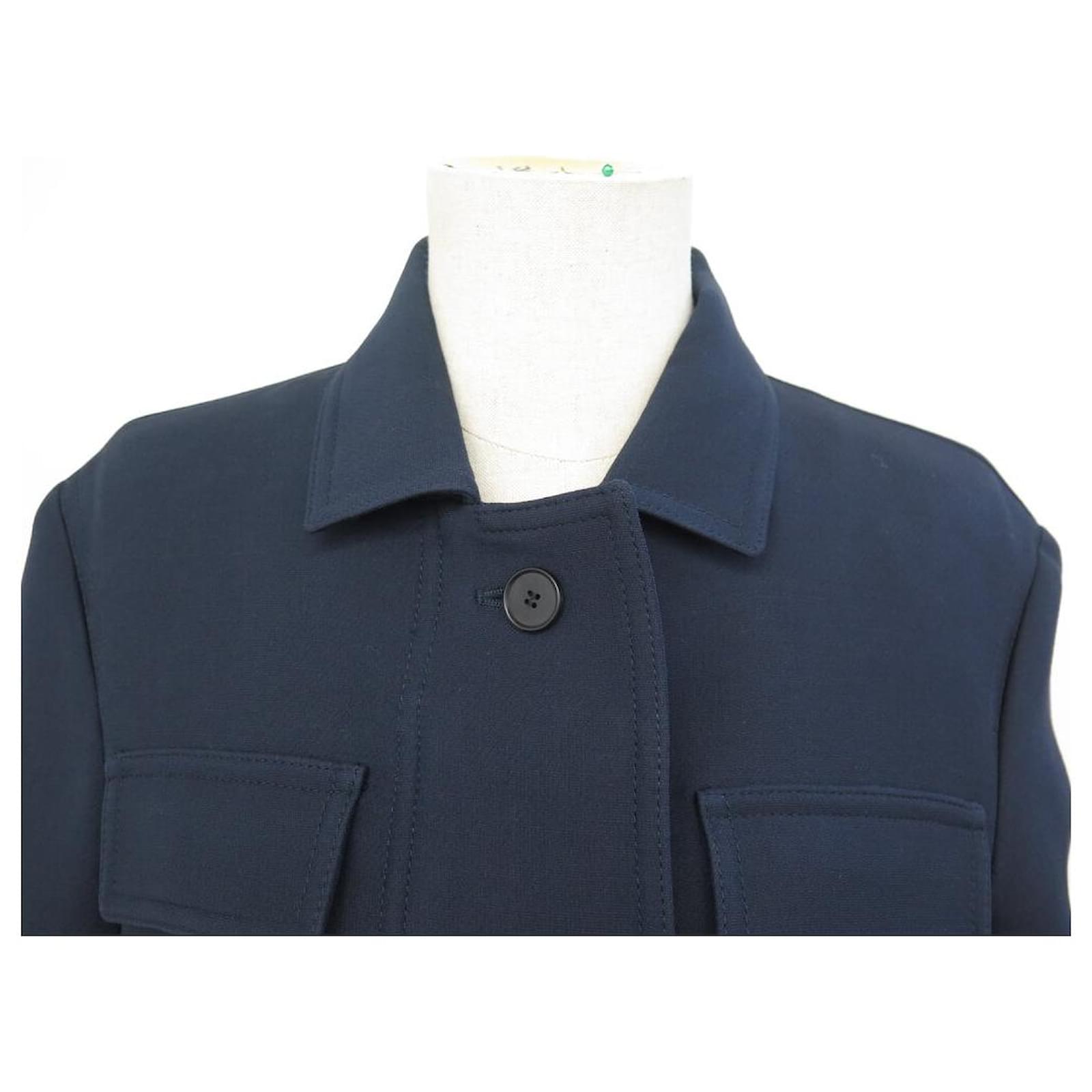 Christian Dior 中綿ニットジャケット M ウール 紺色 楽天市場】【中古】Dior × sacai ジップニットジャケット