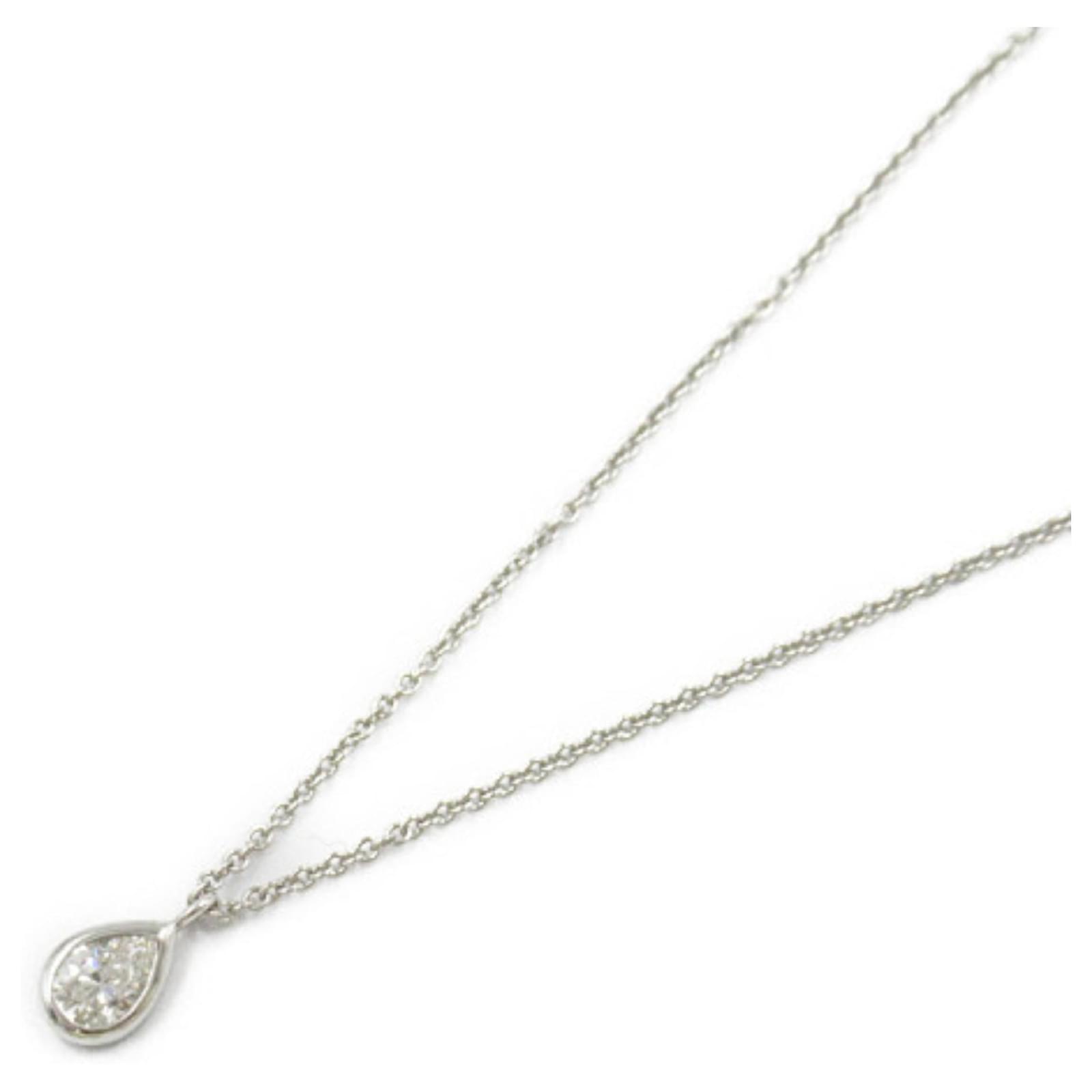 Tiffany & Co. By the Yard Diamond Necklace Platinum ref.1753785 - Joli ...