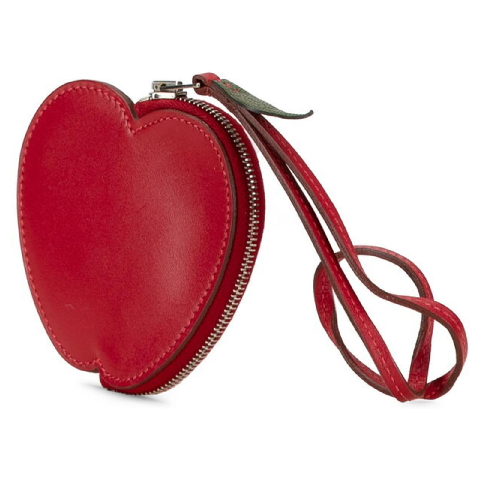 ◾️ARTS＆SCIENCE leather coin case red American shorthair -red Handmade Genuine Leather Animal Coin