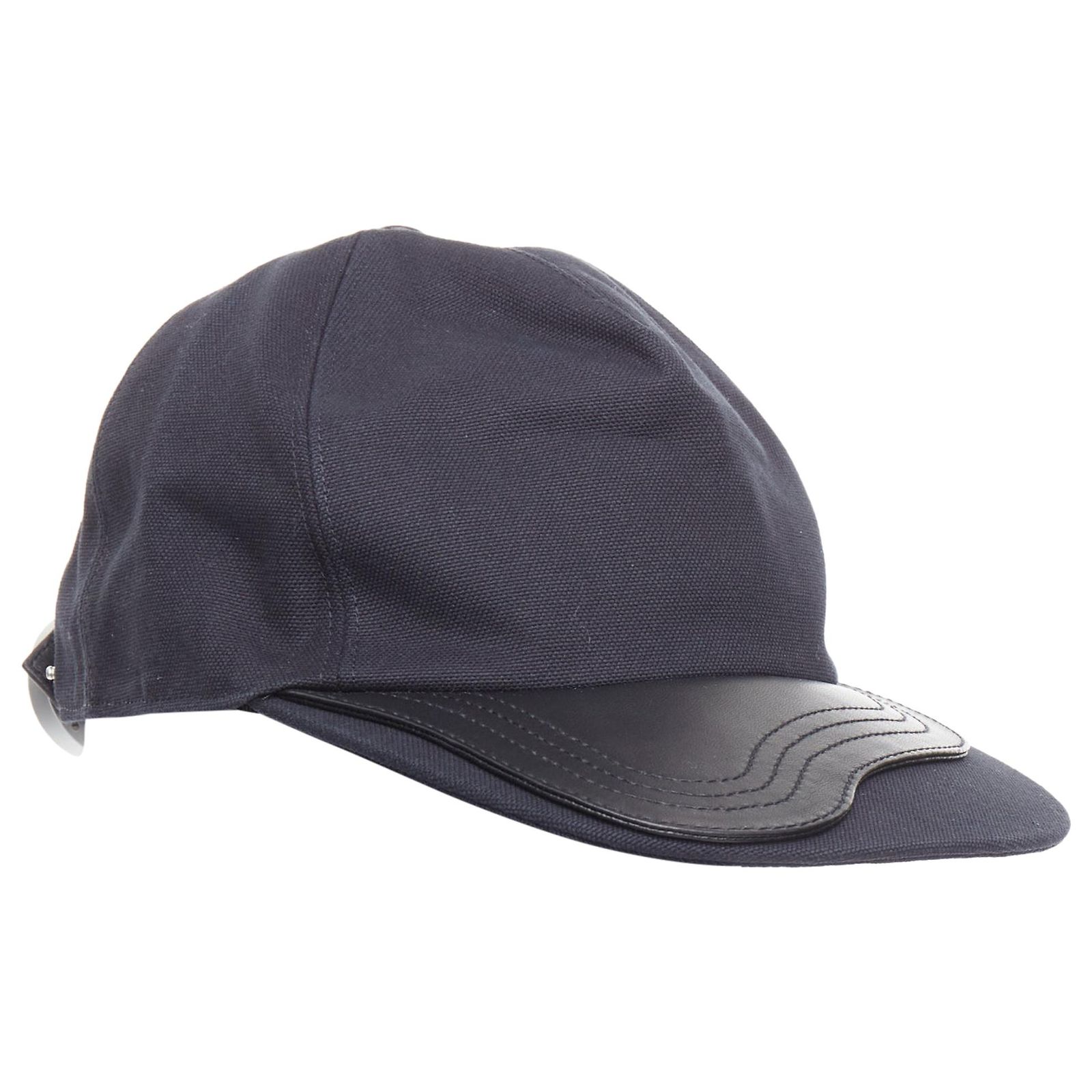 Christian Dior Alyx Studio saddle leather CD buckle baseball cap 