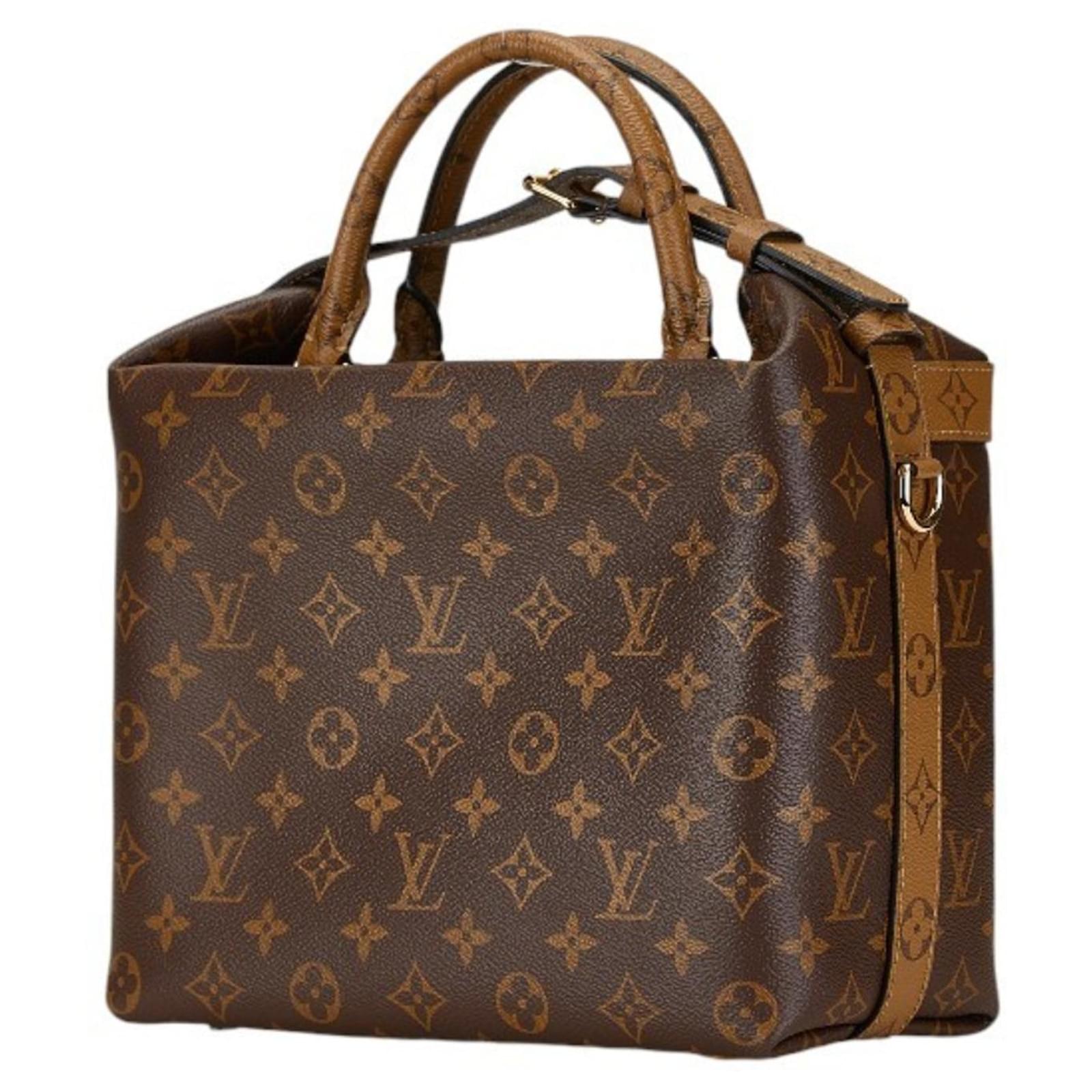 Louis Vuitton Monogram Reverse City Cruiser PM Handbag Brown