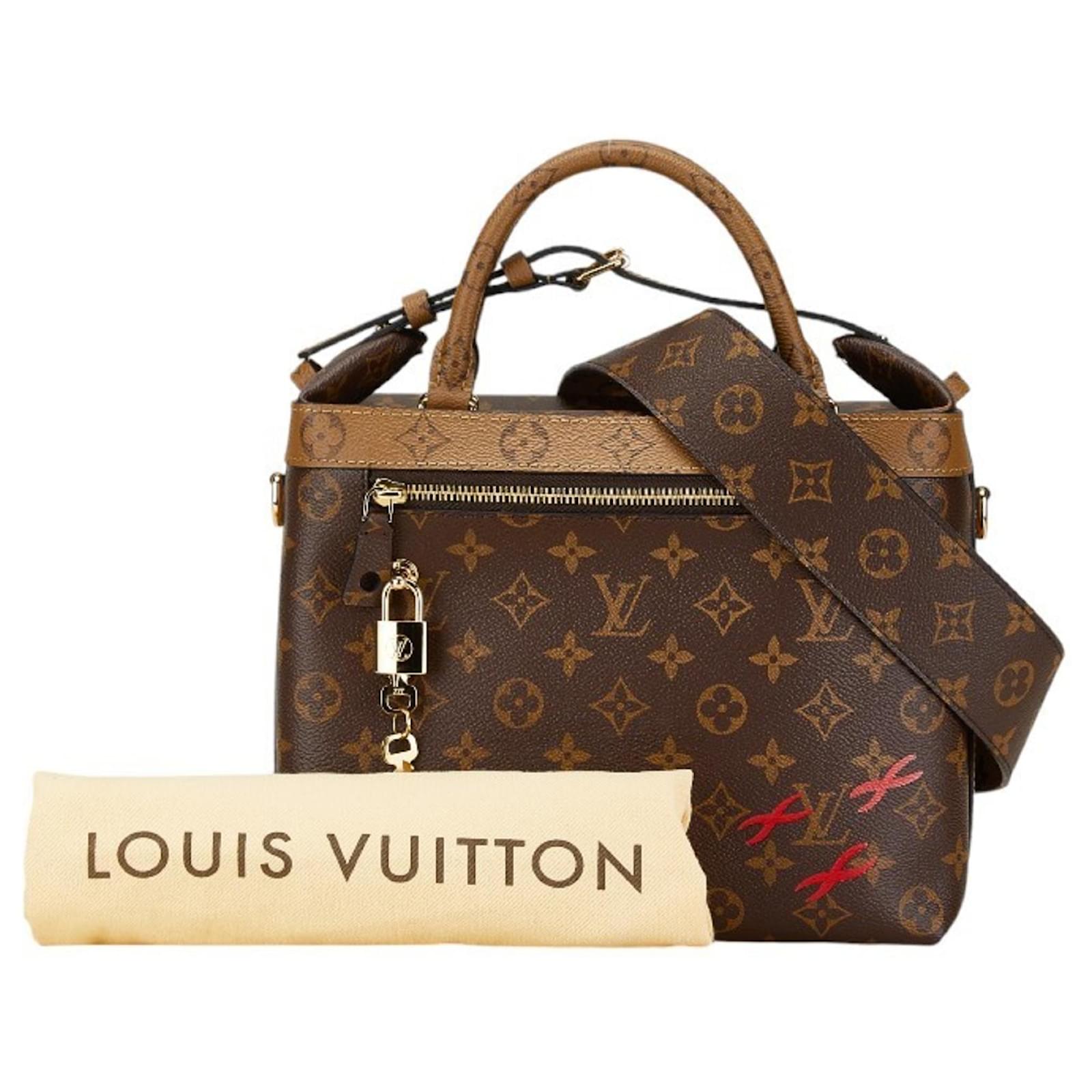Louis Vuitton Monogram Reverse City Cruiser PM Handbag Brown