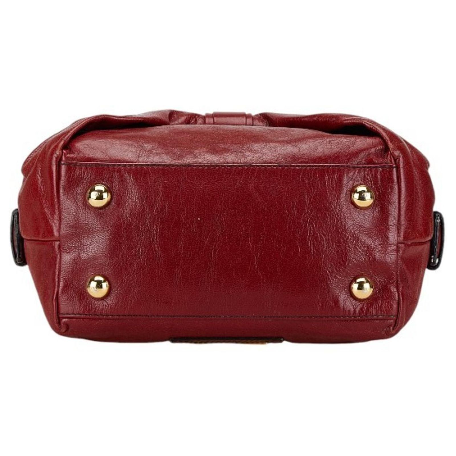 Valentino Bow Handbag in Red Leather ref.1756574 - Joli Closet