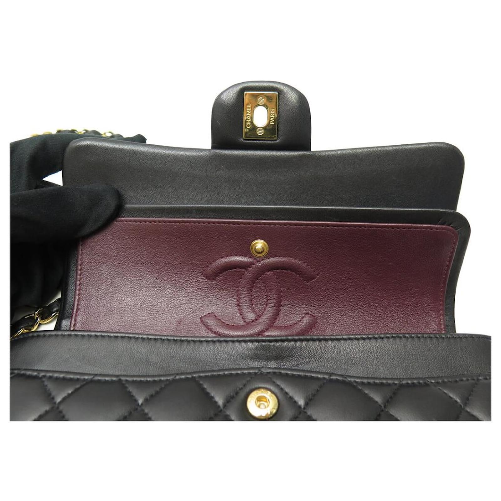 CHANEL CLASSIC 11.12 SMALL PM TIMELESS A01113 LEATHER HAND BAG