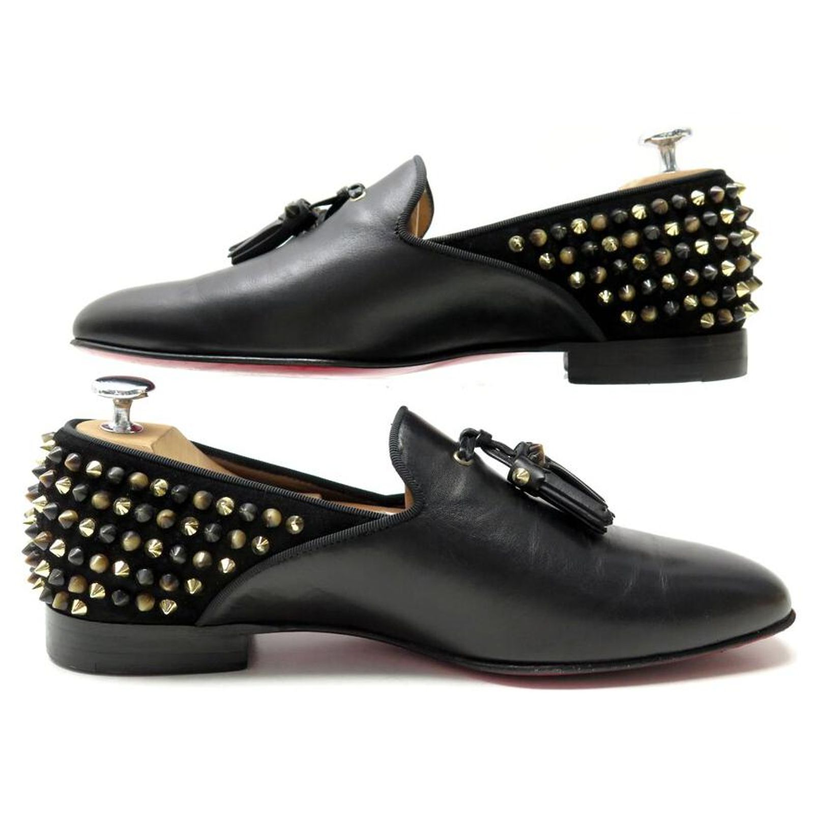 Christian Louboutin Tassilo loafers in black 40.5 Christian Louboutin Men main image 2