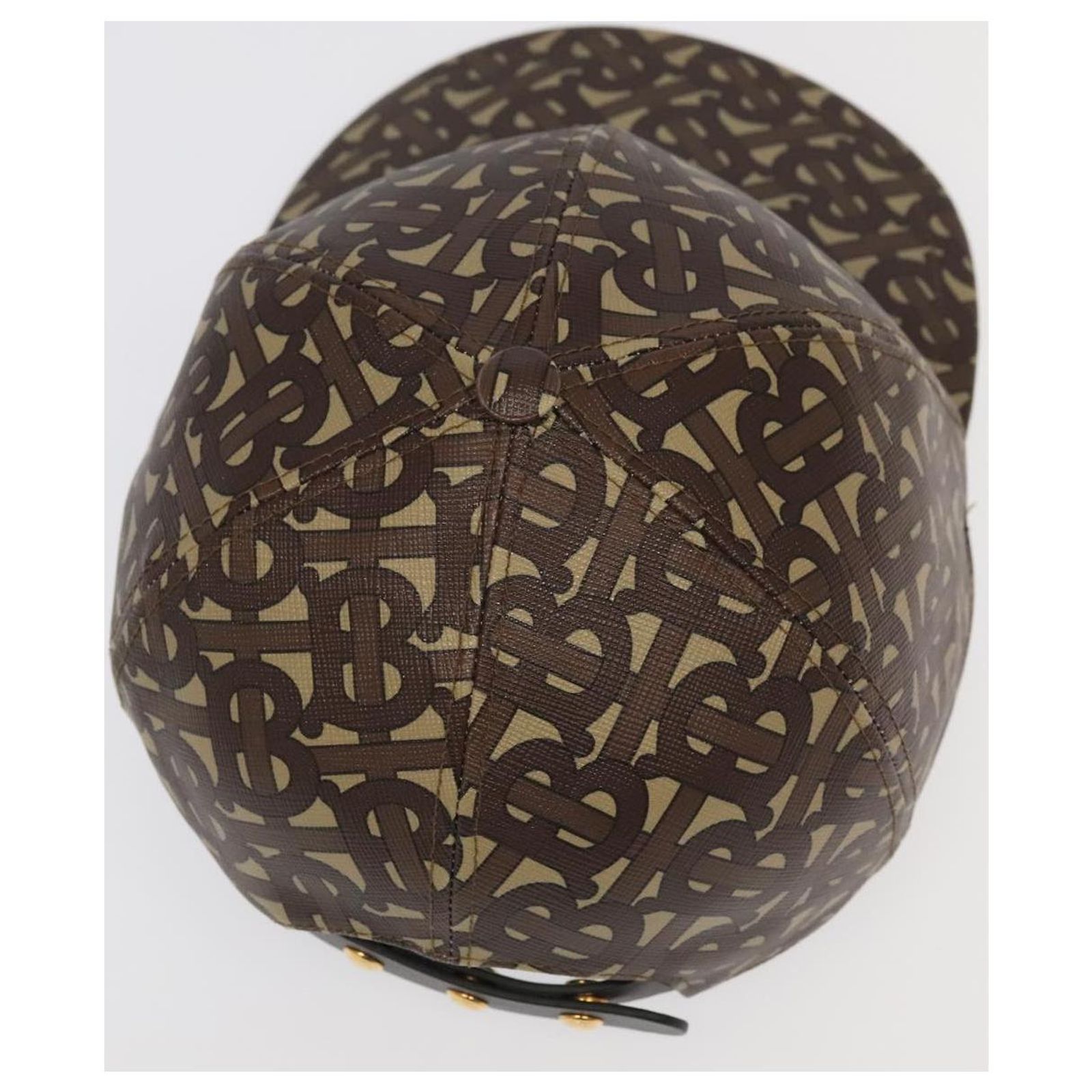 BURBERRY 8018971 TB Baseball cap Hat cap cap cap PVC Brown 69DF606E-0604-4CD0-A219-  main image 4