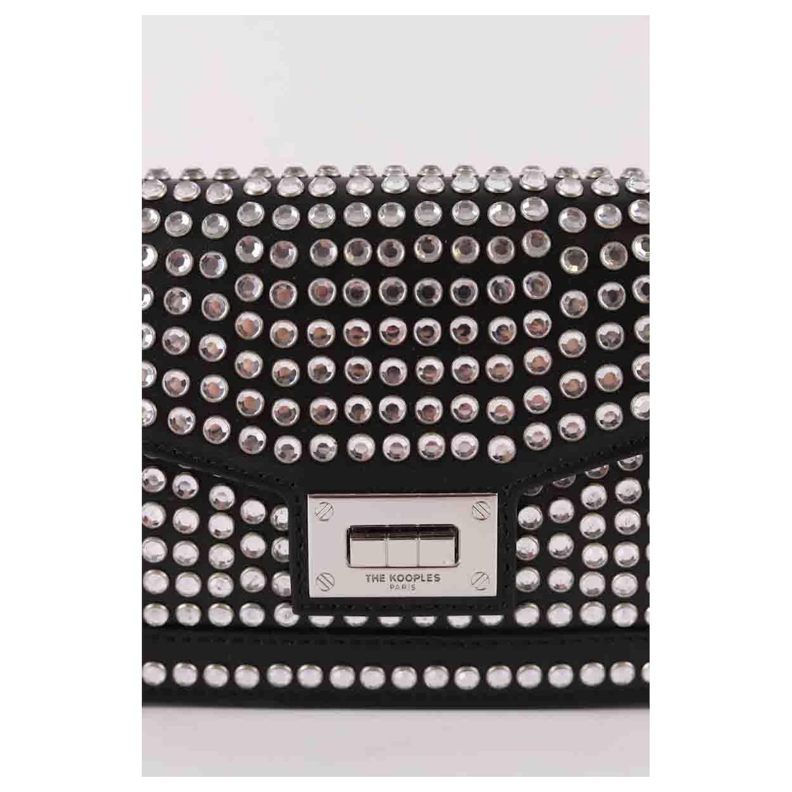 The Kooples Sac banane en cuir Noir Joli Closet