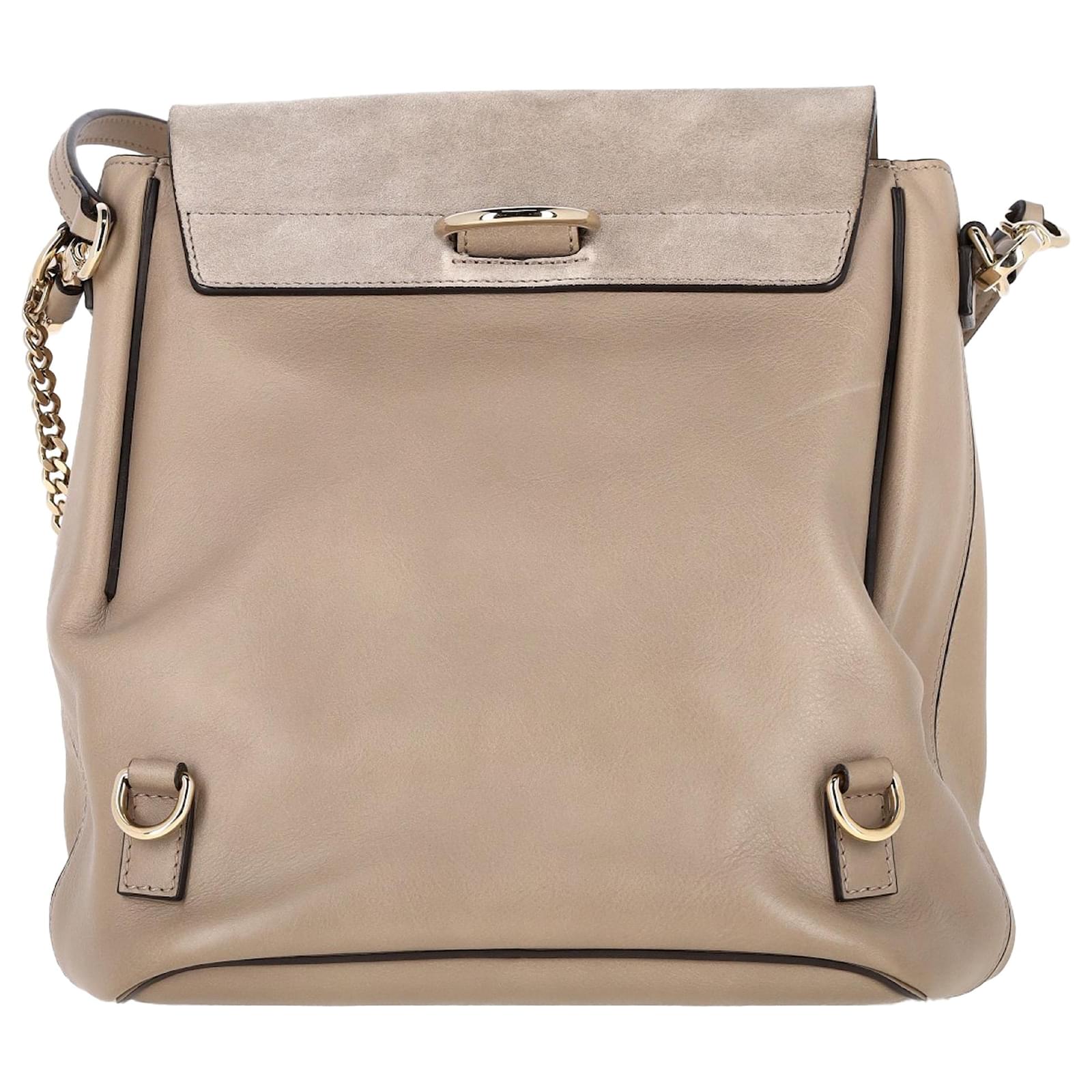 aldo mini backpack Aldo leather mini backpack , Floral embroidery , Gold