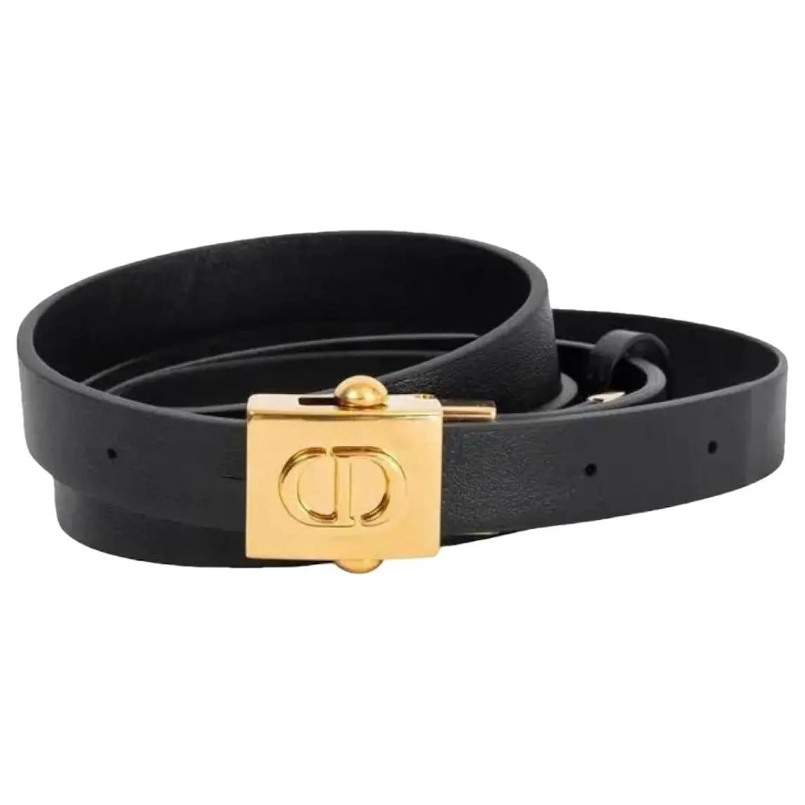 Christian Dior Belts Black Leather ref.1766652 - Joli Closet