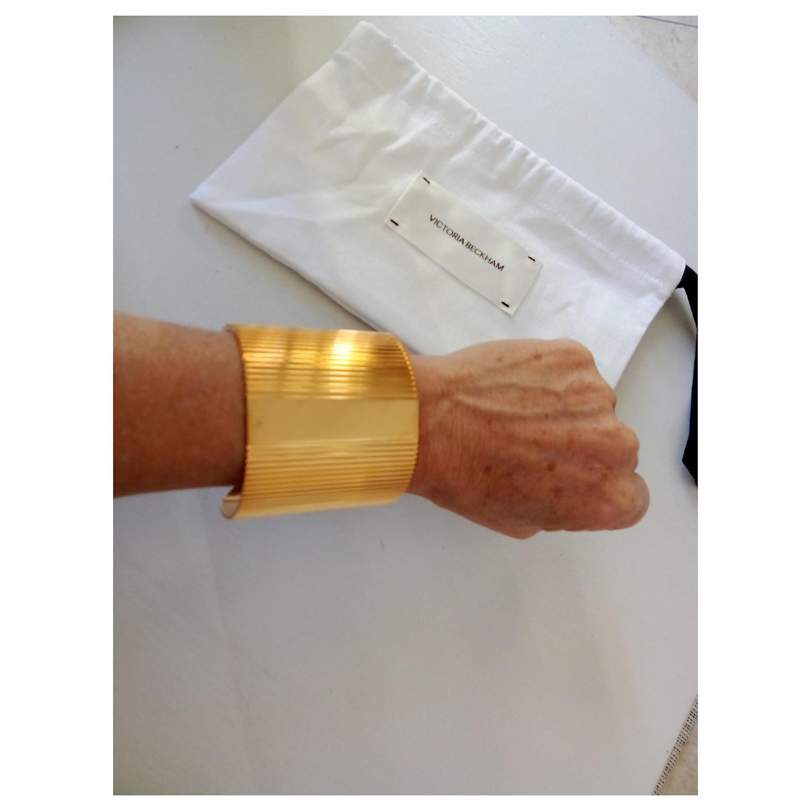 Victoria Beckham Cuff Golden Joli Closet