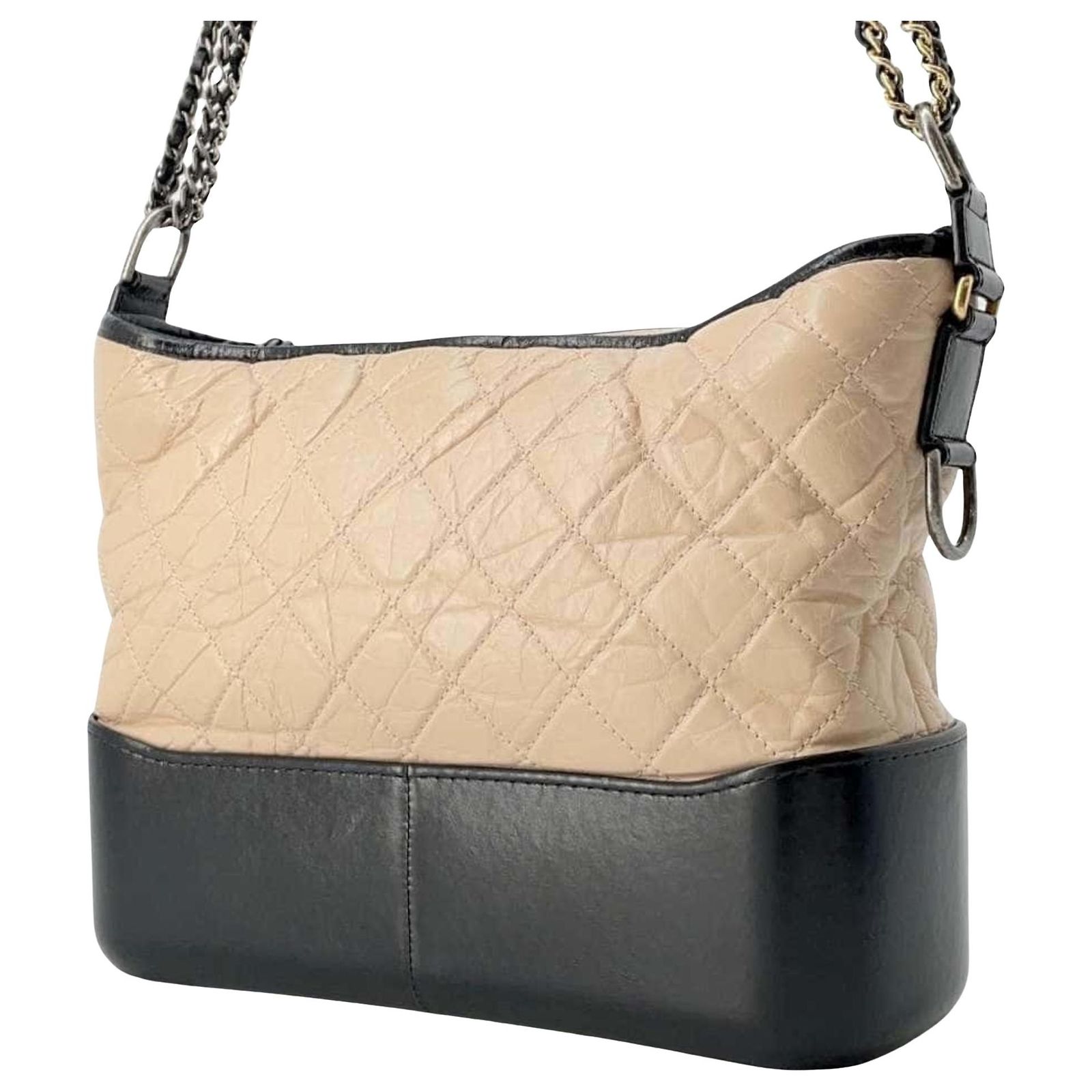 Chanel Gabrielle Beige Leather ref.1770919 - Joli Closet