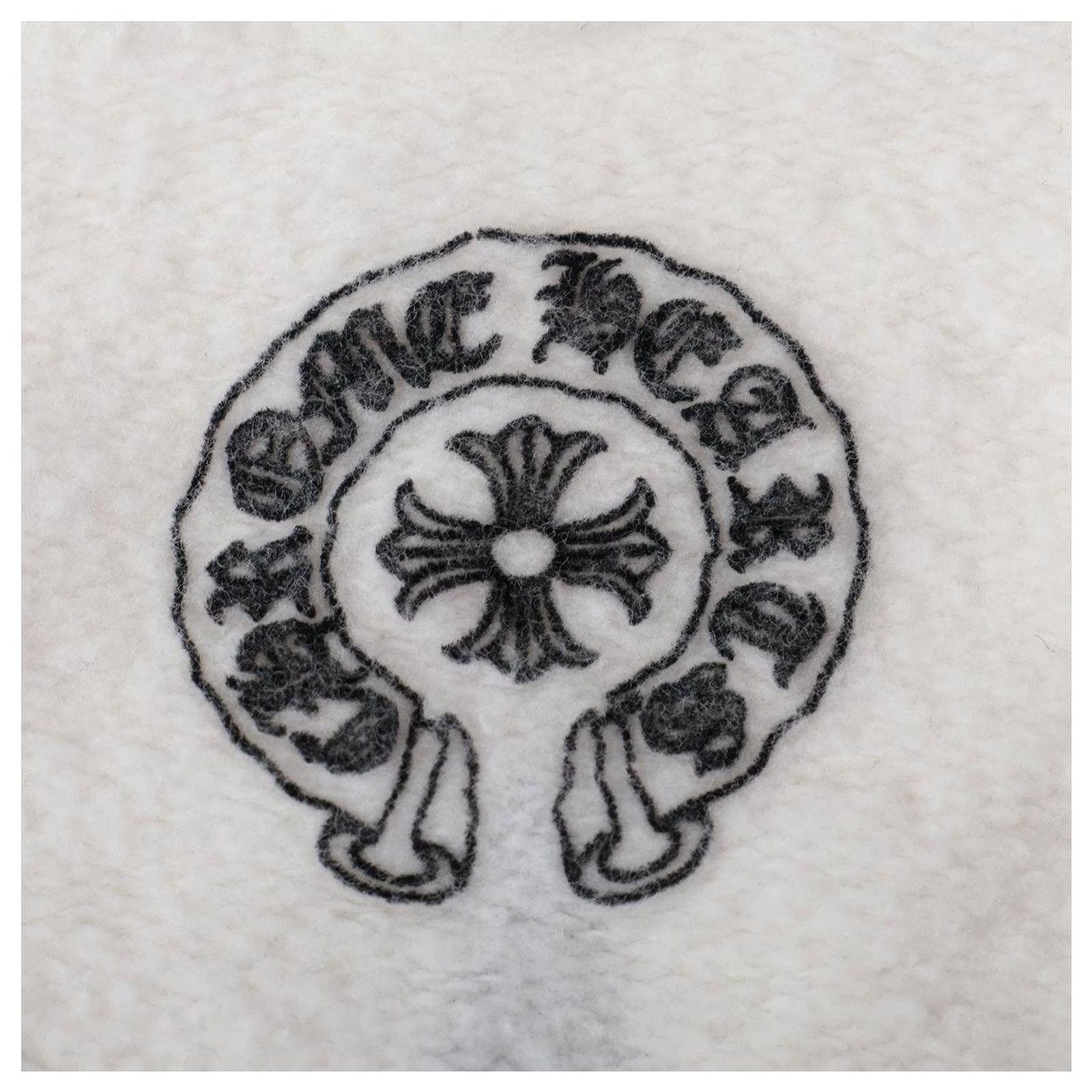 Sweat à Capuche Chrome Hearts Logo Dagger You - Taille S Noir, état Parfait