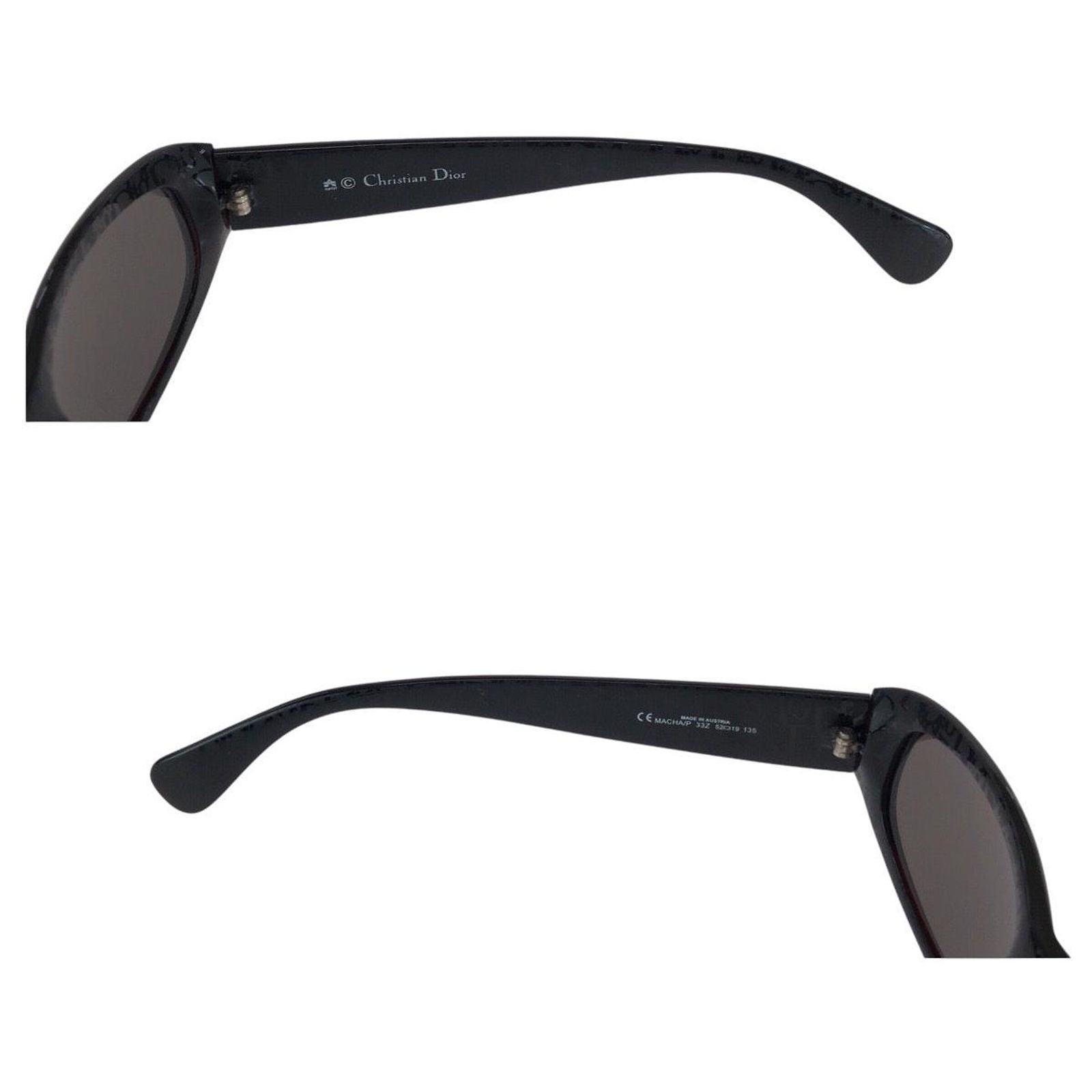 Christian Dior MACHA/P Sunglasses Authentic Christian Dior 61J Macha/P 52mm Green Gold Black  main image 2